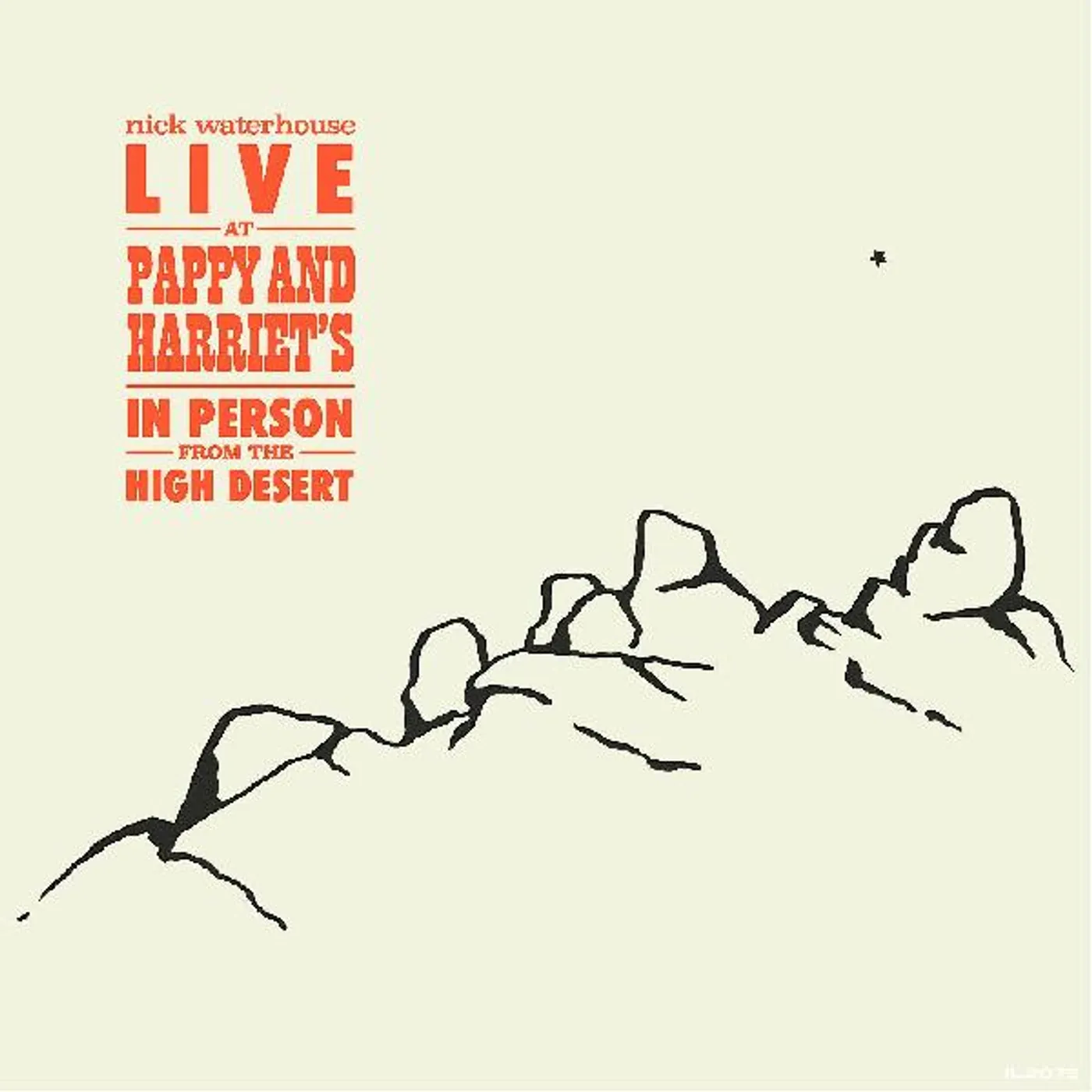 Nick Waterhouse LIVE AT PAPPY & HARRIET'S: IN PERSON FROM THE CD