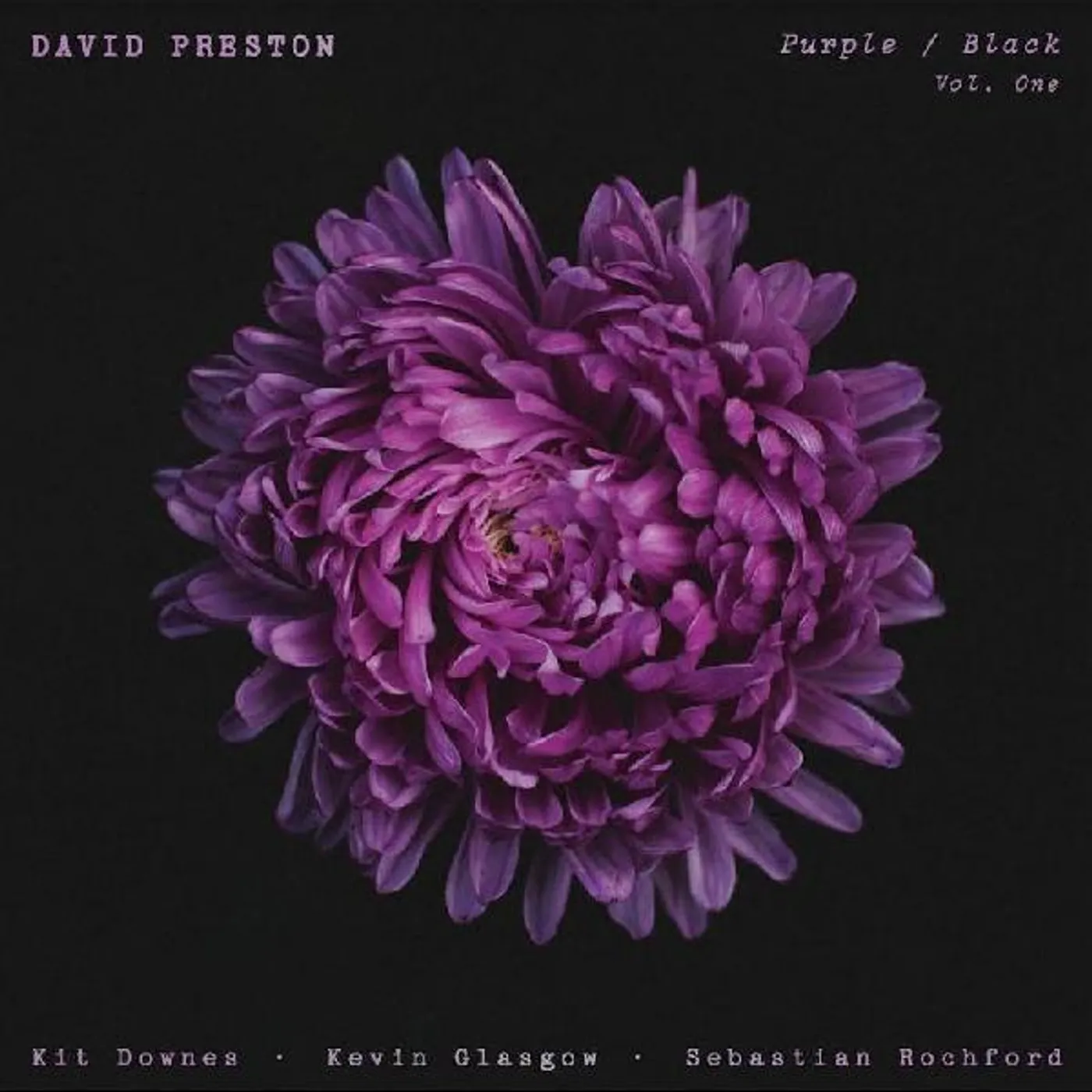 David Preston Purple / Black Vol.1 CD