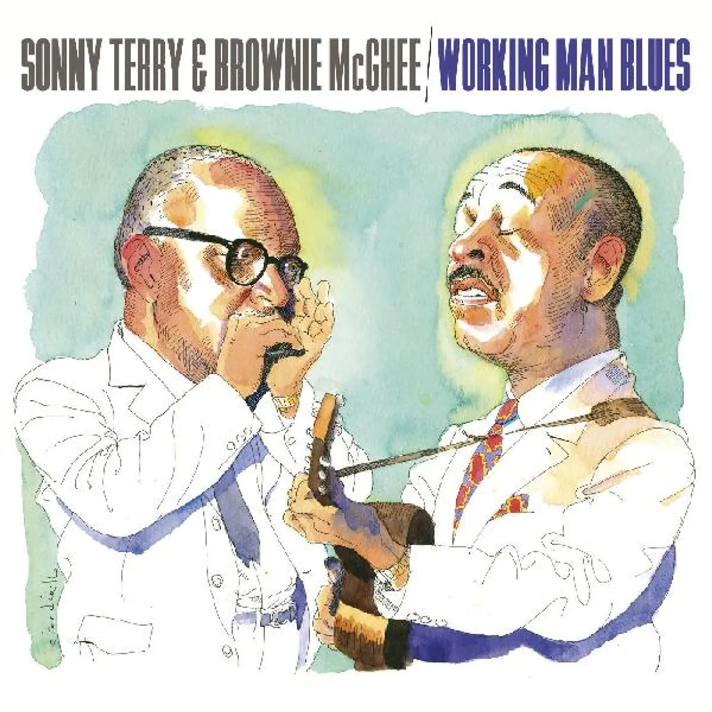 Sonny Terry and Brownie McGhee WORKING MAN BLUES CD
