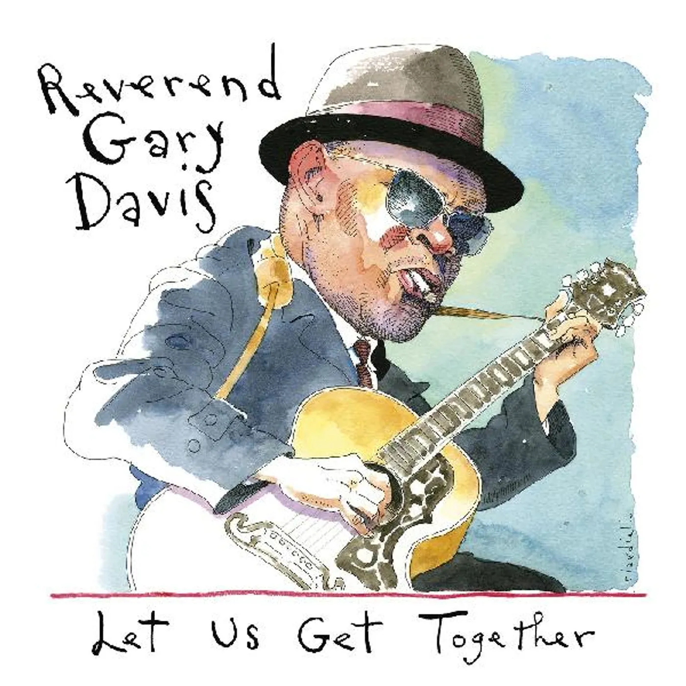 Reverend Gary Davis LET US GET TOGETHER CD