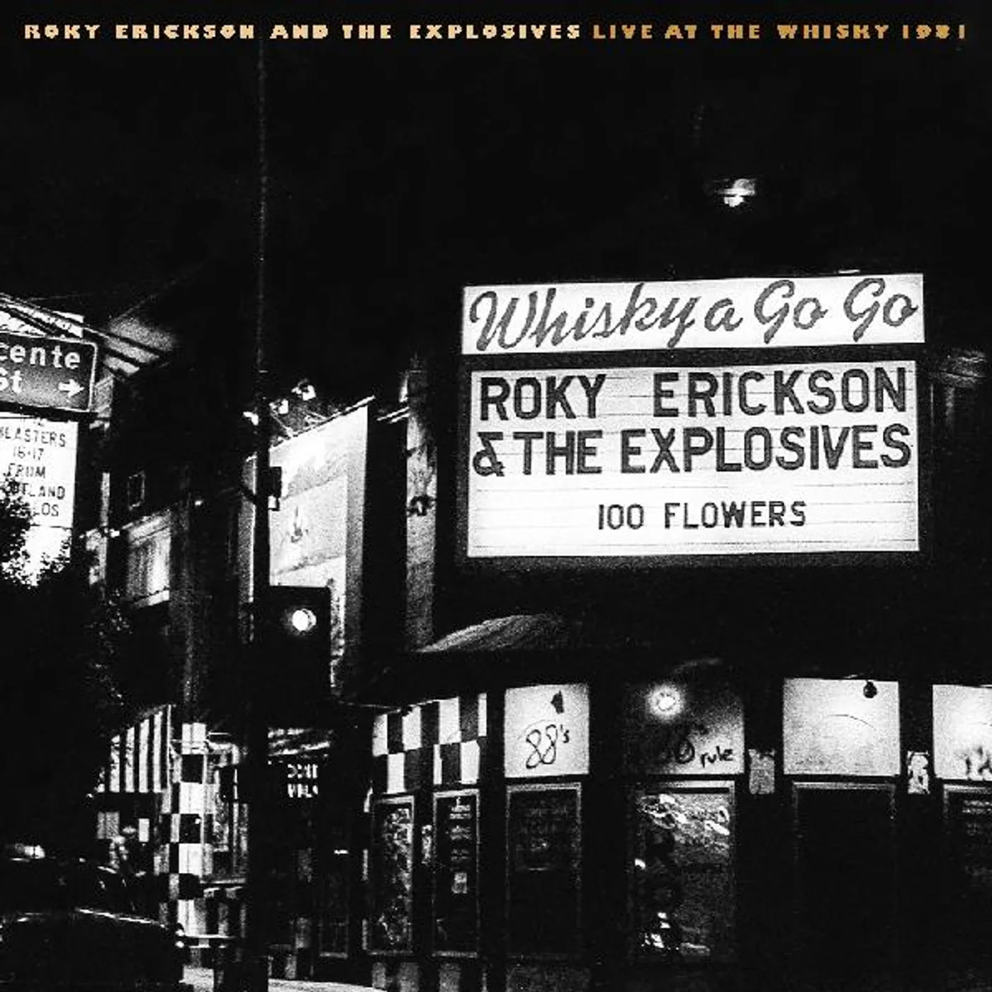 Roky Erickson & The Explosives LIVE AT THE WHISKY 1981 CD