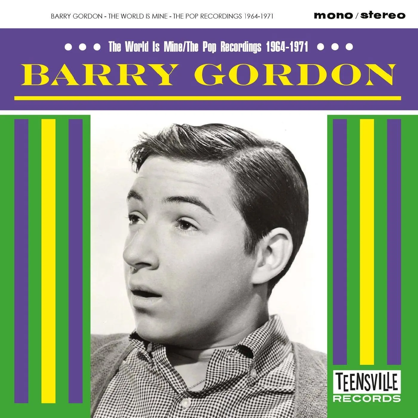 Barry Gordon World Is Mine (The Pop Recordings 1964-1971) CD