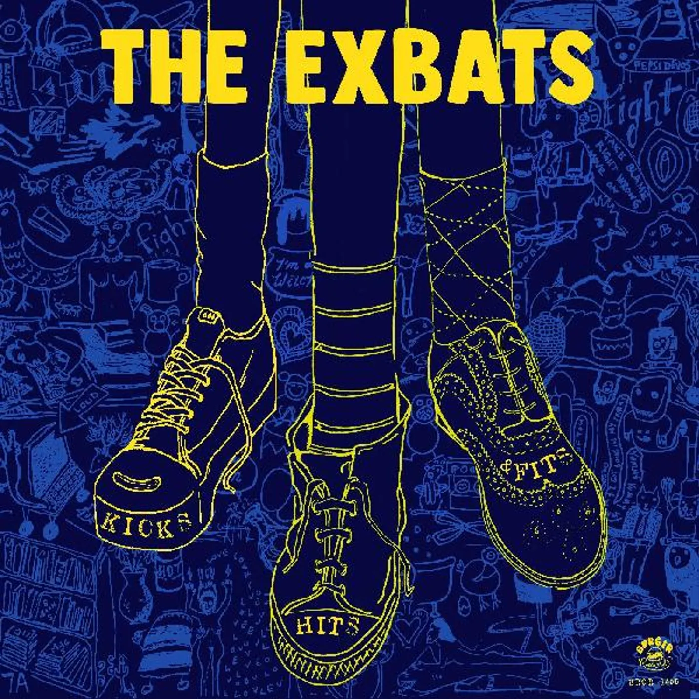 The Exbats KICKS, HITS & FITS CD