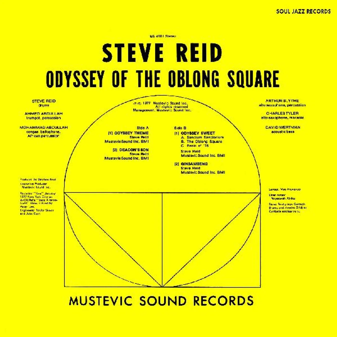 Steve Reid Odyssey Of The Oblong Square (Gold Cd) CD