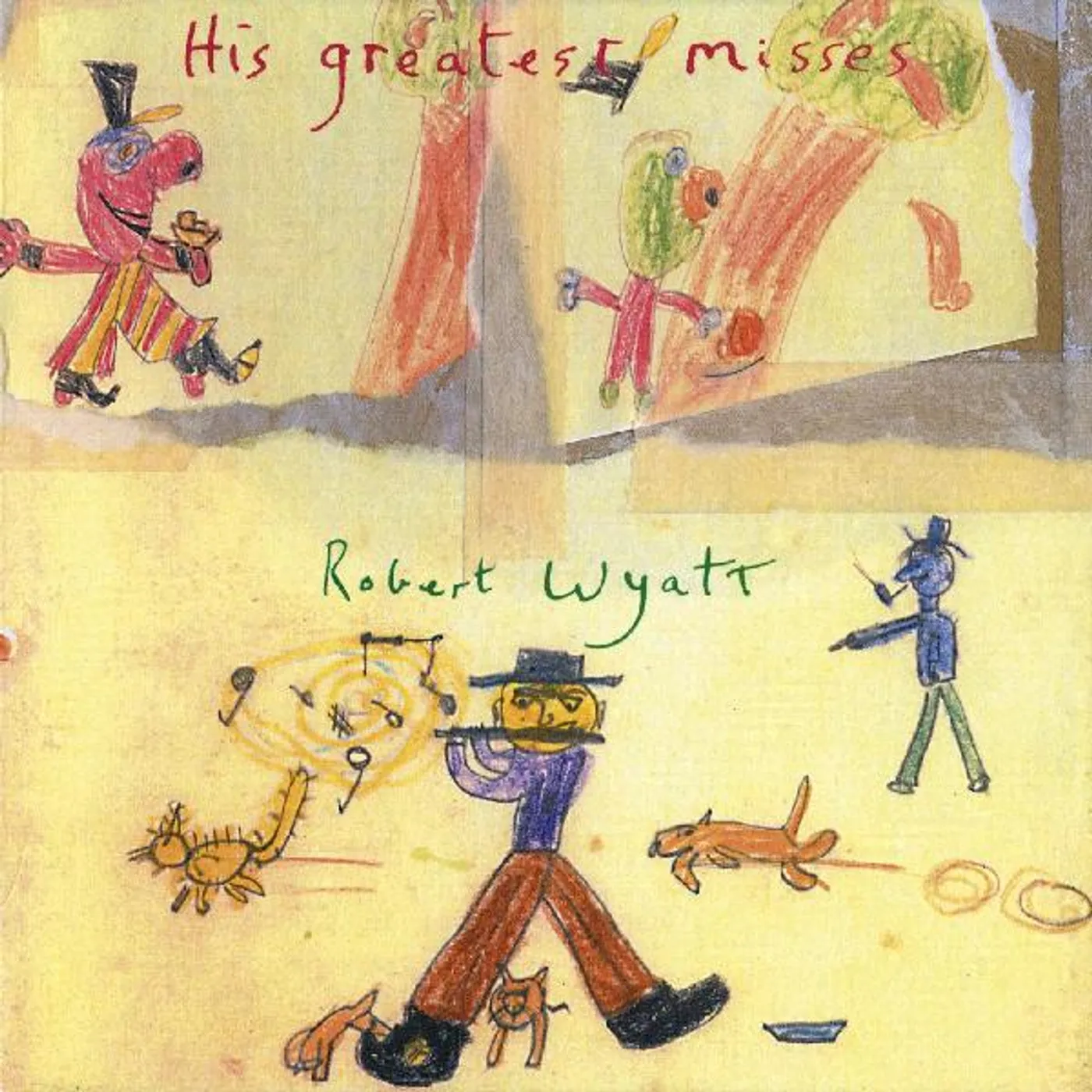 Robert Wyatt HIS GREATEST MISSES (DL CARD) Vinyl Record