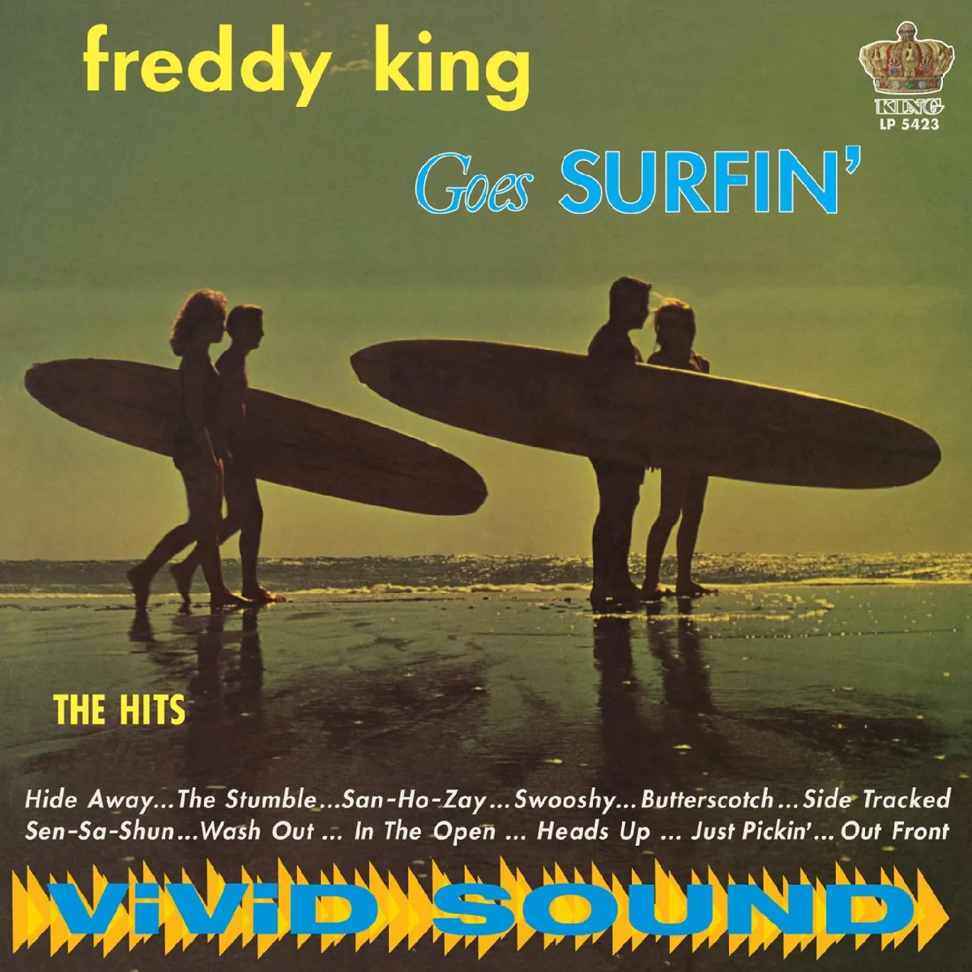 Freddy King Goes Surfin' Vinyl Record