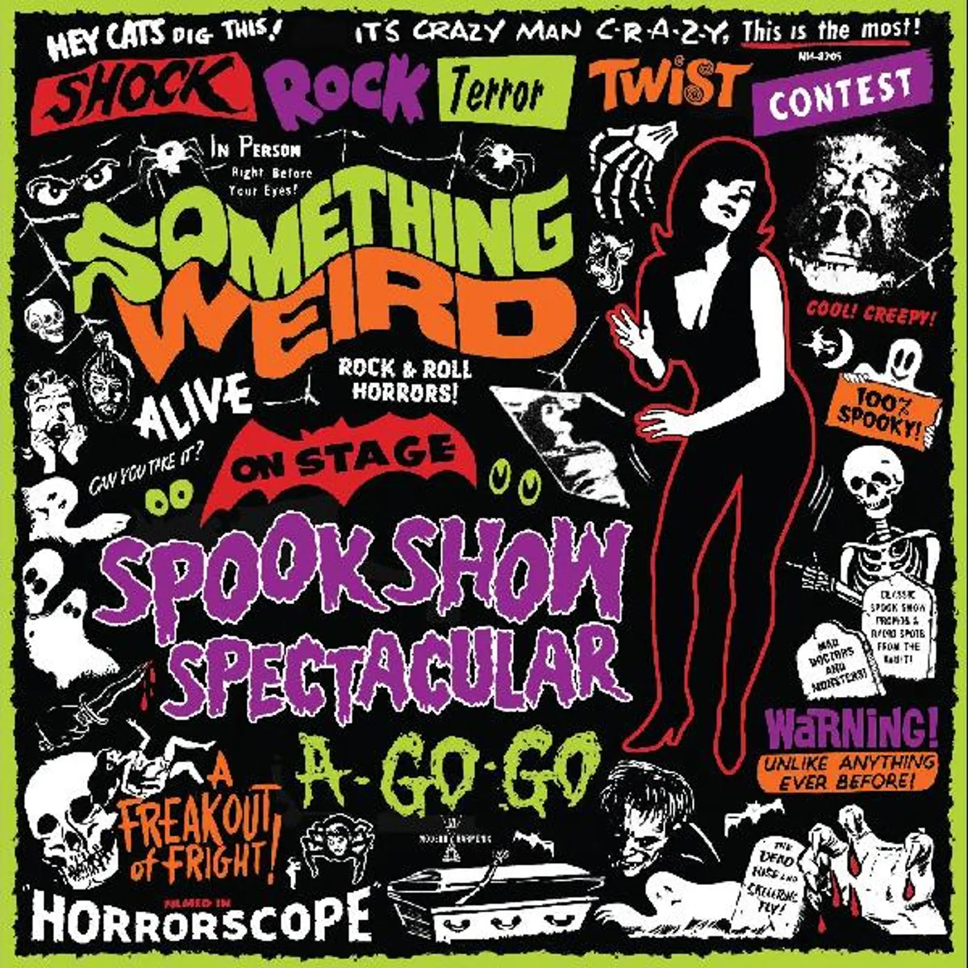 Something Weird Spook Show Spectacular A Go Go (Green Vi Vinyl Record