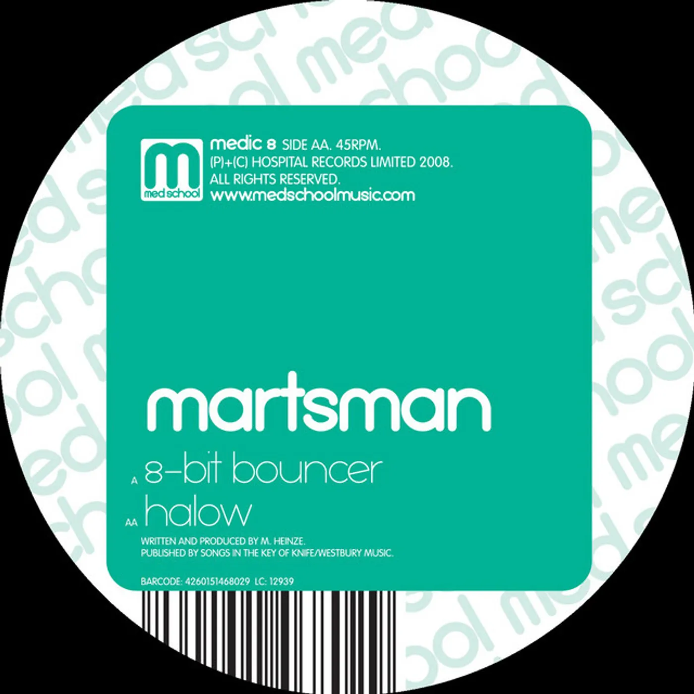 Martsman 8 Bit Bouncer Vinyl Record