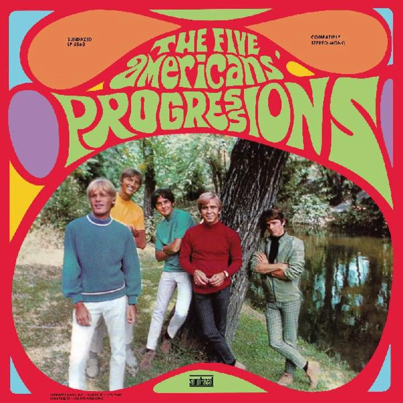 The Five Americans Progressions (Gold Vinyl) Vinyl Record