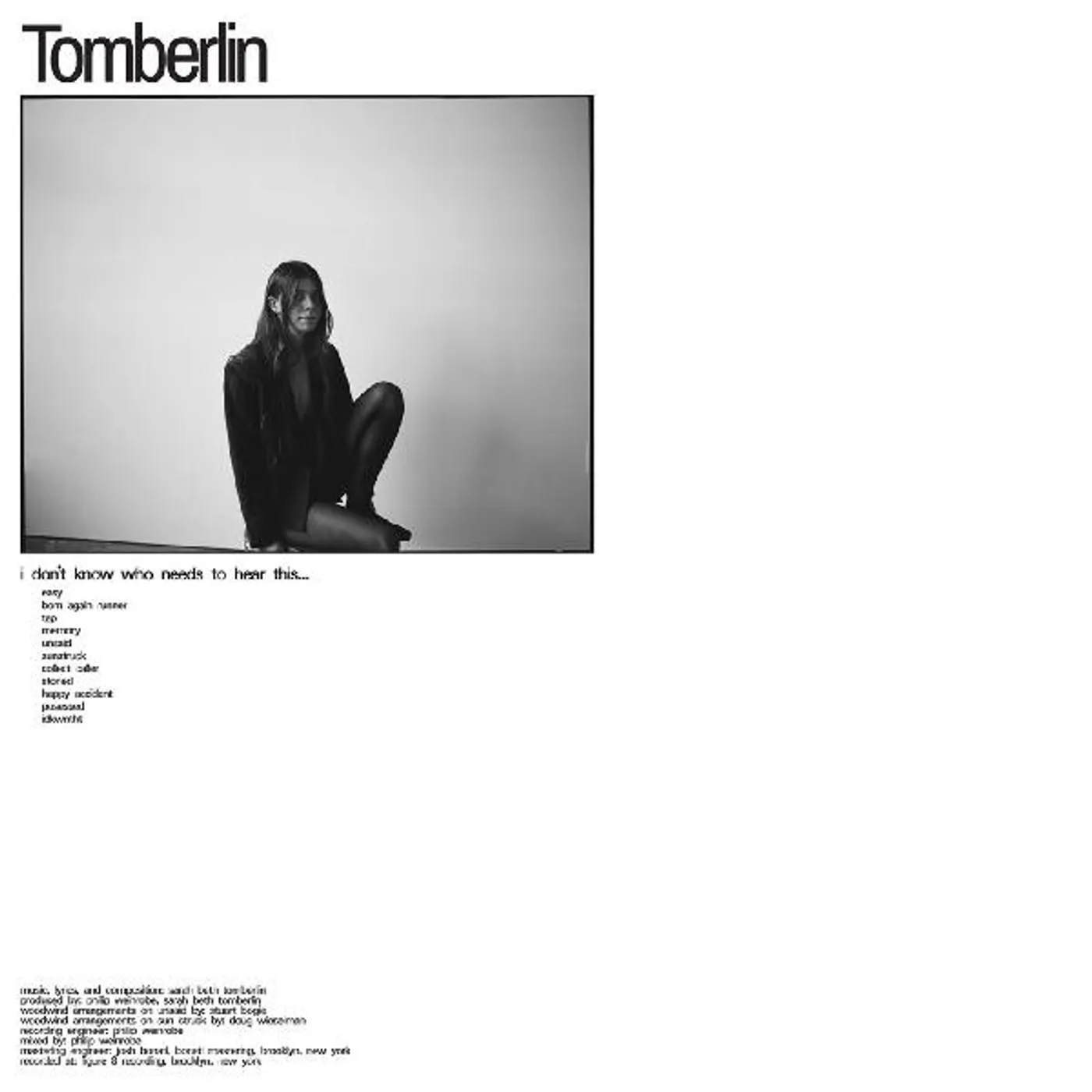Tomberlin I DONT KNOW WHO NEEDS TO HEAR THIS... Vinyl Record
