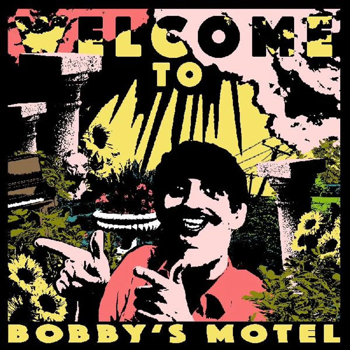Pottery WELCOME TO BOBBY'S MOTEL (HOT DOG YELLOW VINYL/DL CARD) Vinyl Record