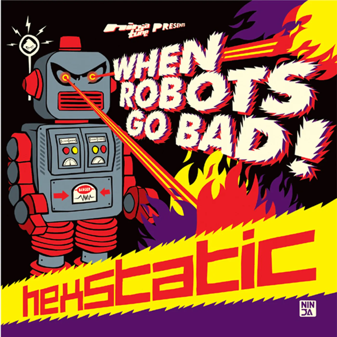 Hexstatic When Robots Go Bad! (2 Xlp) Vinyl Record
