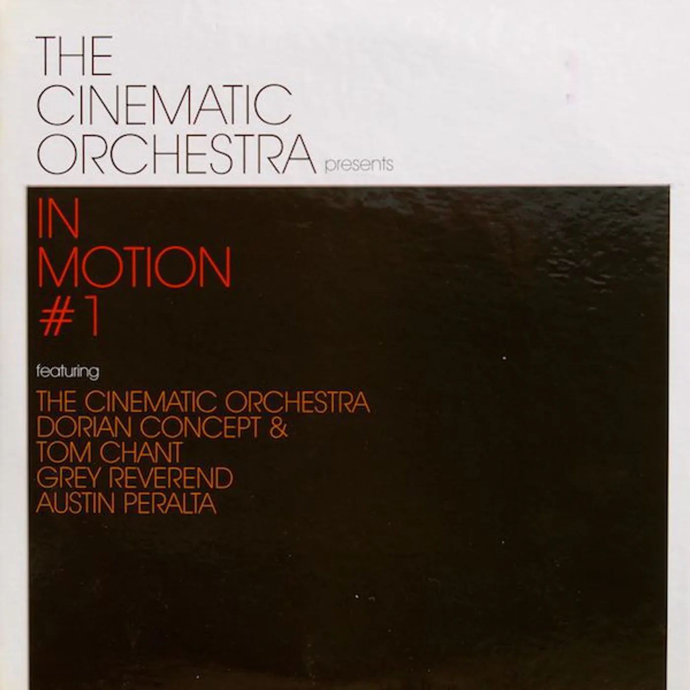 The Cinematic Orchestra In Motion #1 Vinyl Record
