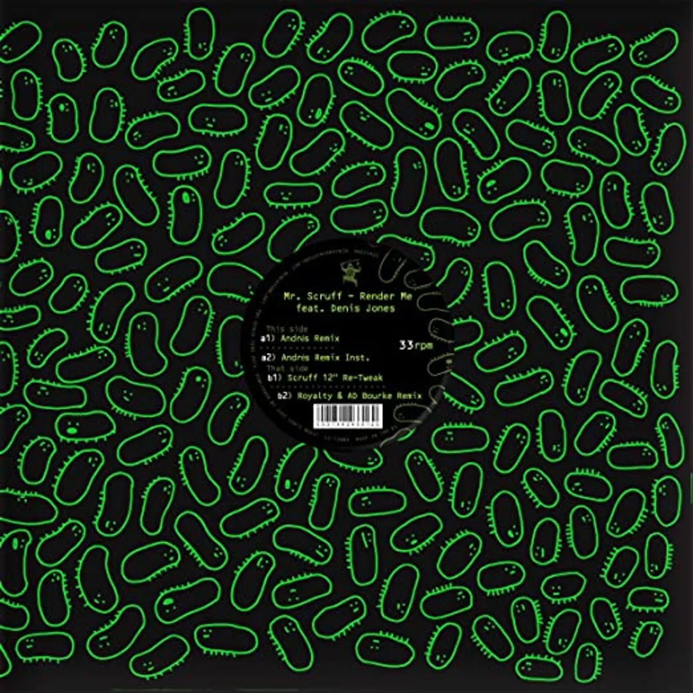 Mr. Scruff Render Me Feat. Denis Jones (Remixes) Vinyl Record