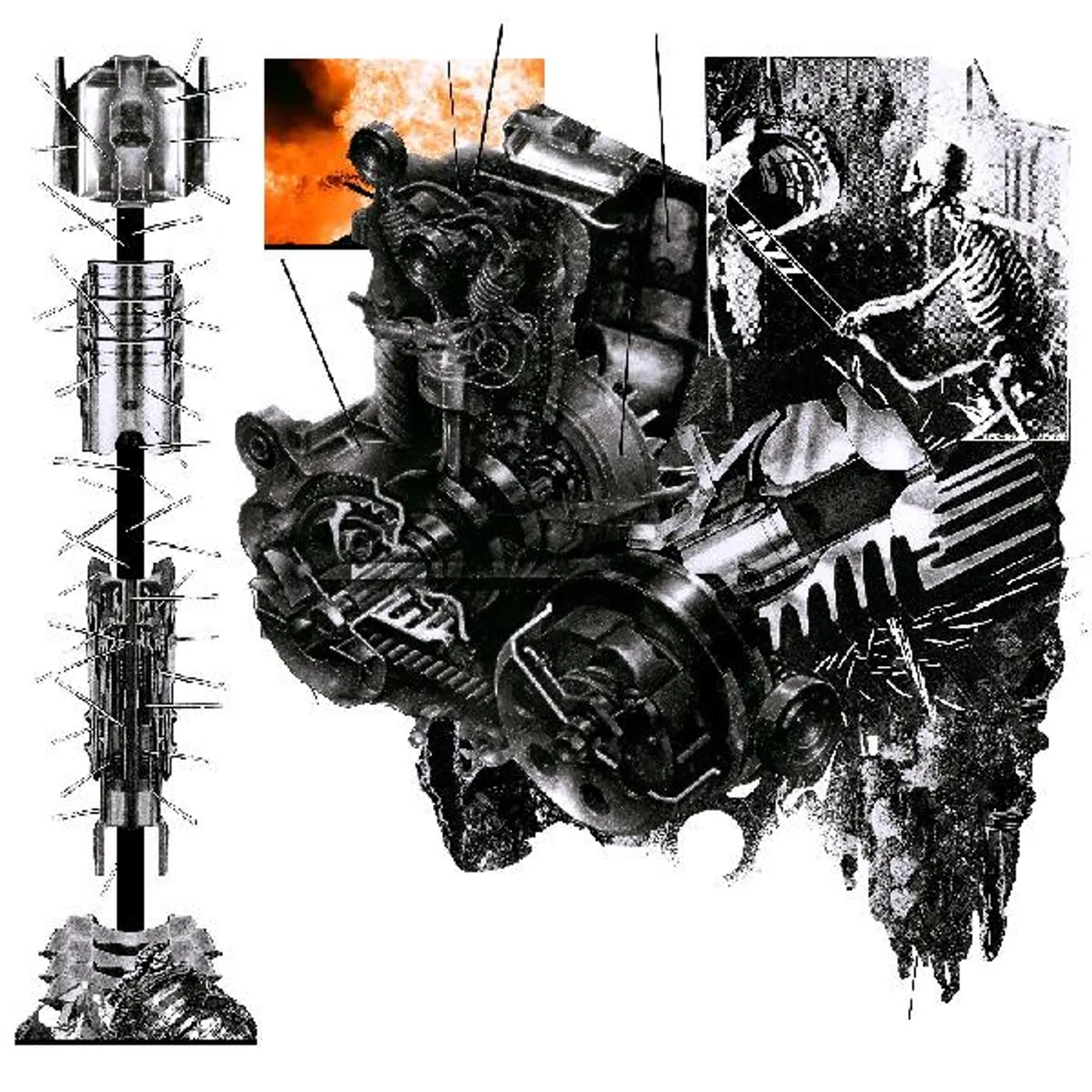 black midi Sweater Vinyl Record