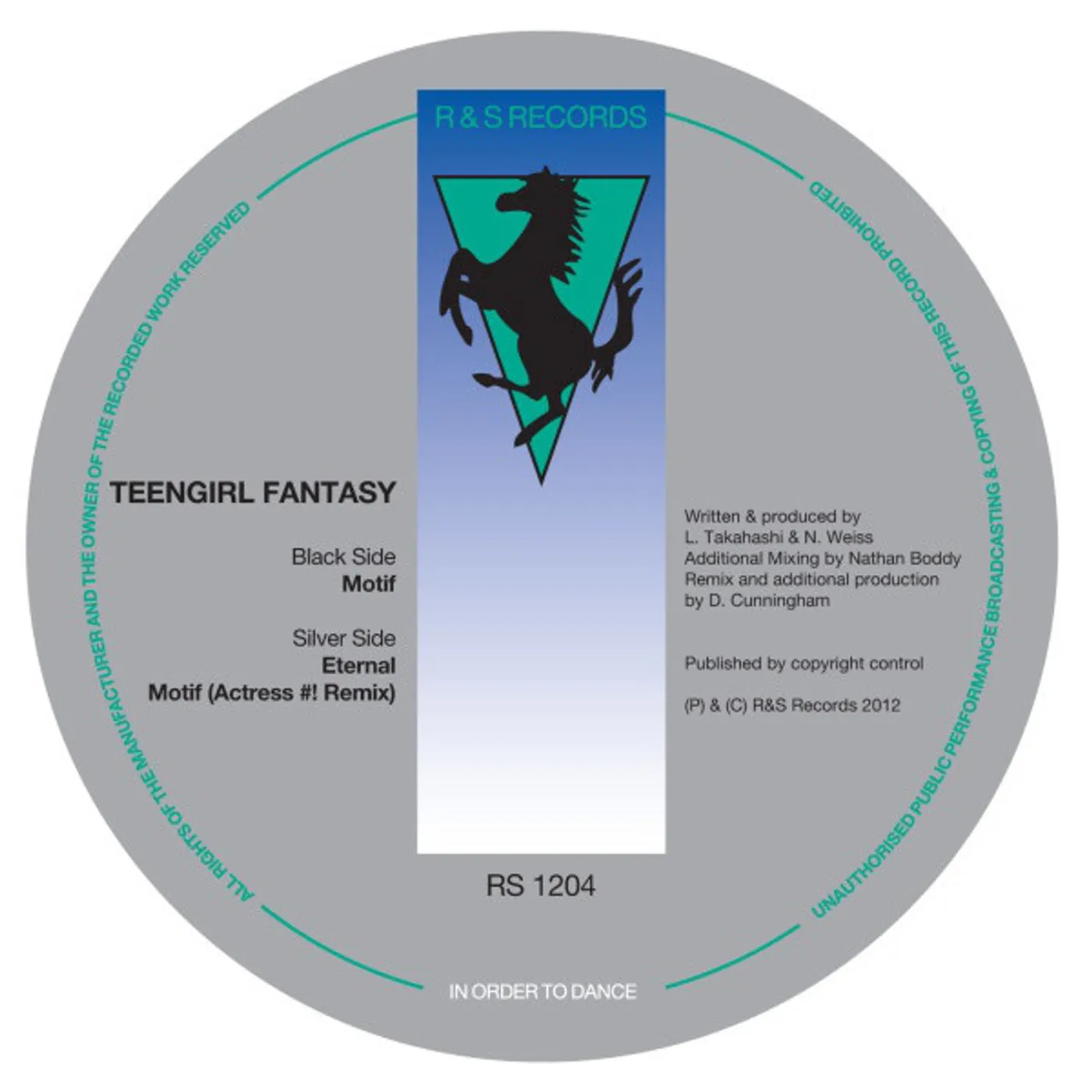 Teengirl Fantasy Motif 12 Vinyl Record