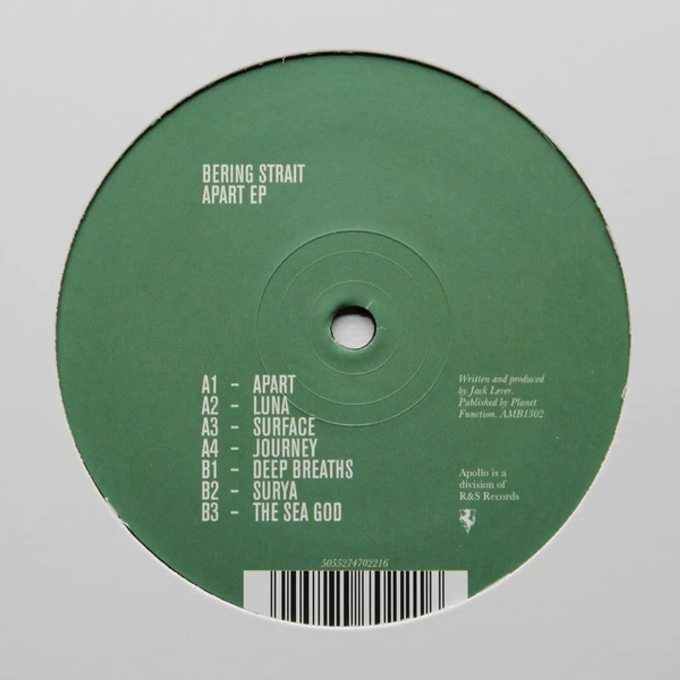 Bering Strait Apart Ep 12 Vinyl Record
