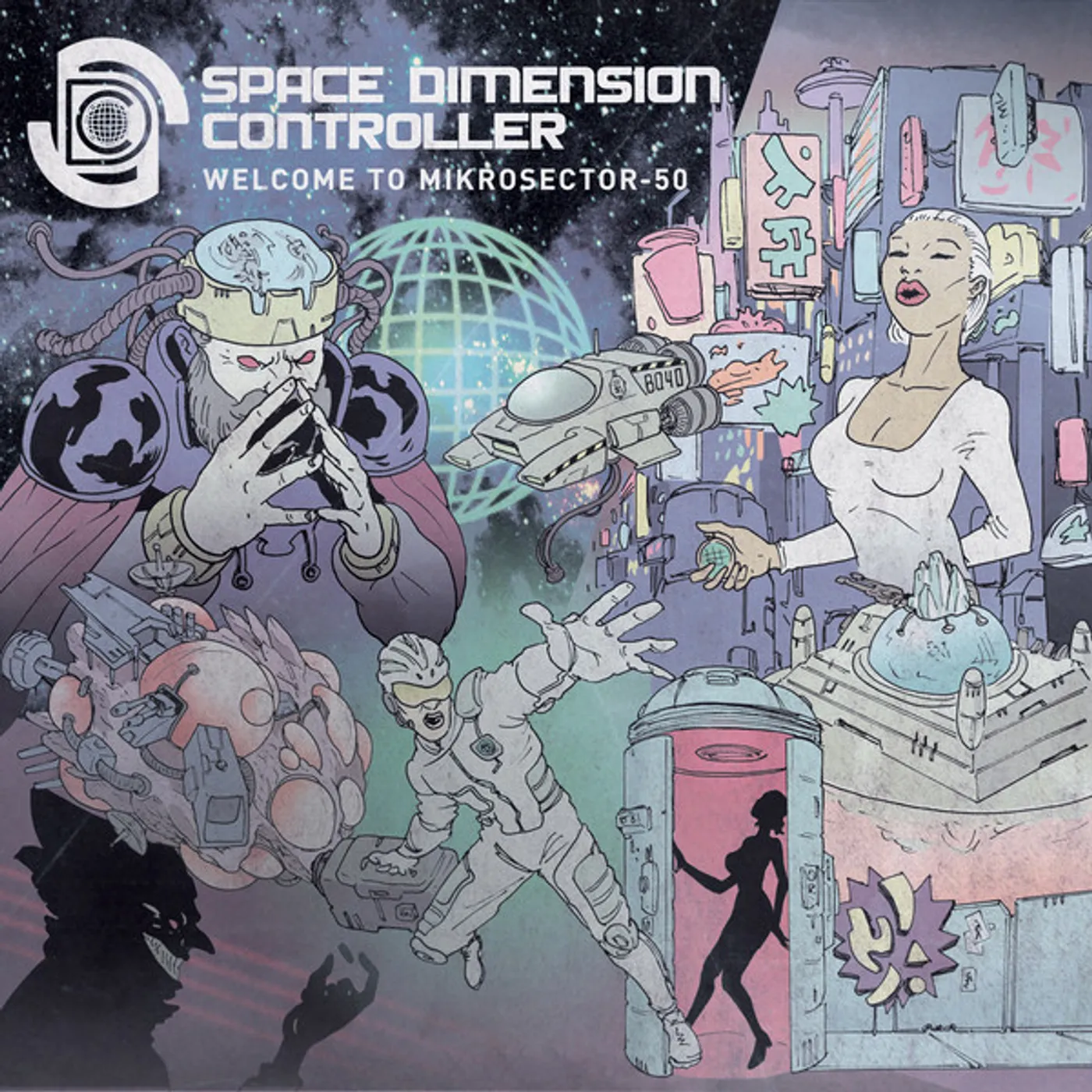 Space Dimension Controller Welcome To Mikrosector 50 (2 Lp Vinyl Record