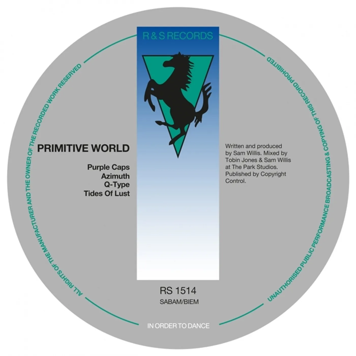 Primitive World Purple Caps Ep Vinyl Record