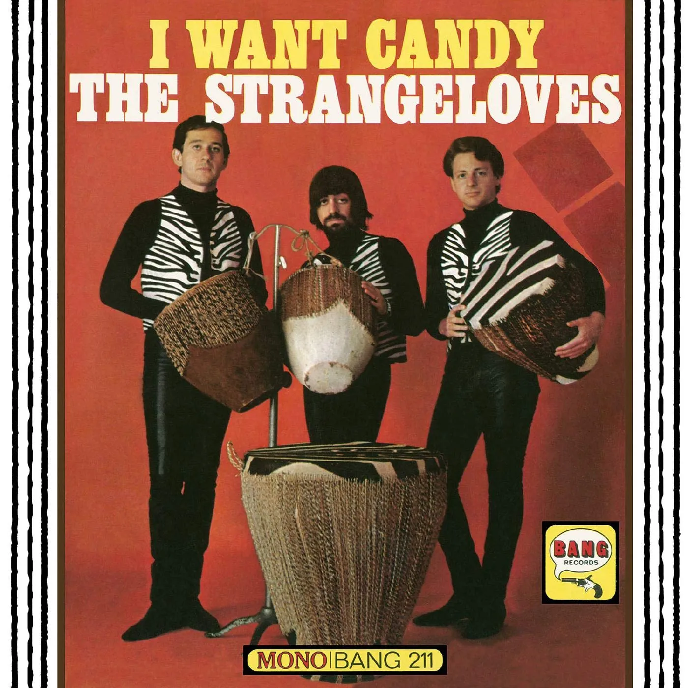 The Strangeloves I WANT CANDY (LIMITED CANDY APPLE RED VINYL EDITION) Vinyl Record