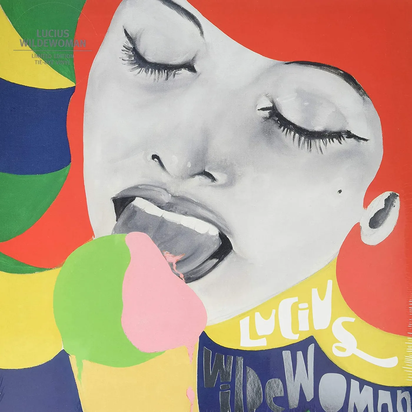 Lucius WILDEWOMAN (BLUE SPLATTER VINYL) Vinyl Record