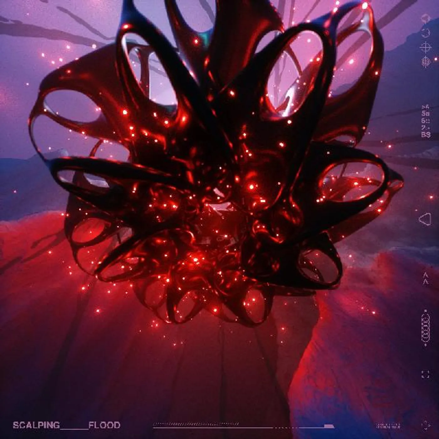 SCALPING Flood (Transparent Violet Vinyl) Vinyl Record