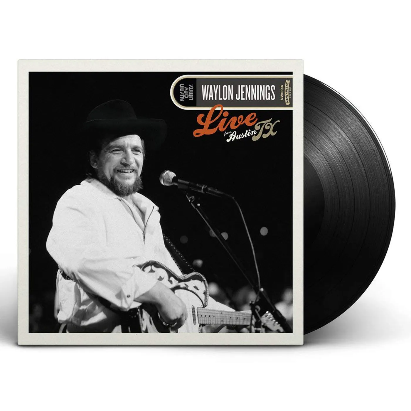 Waylon Jennings Live From Austin, TX '84 Vinyl Record