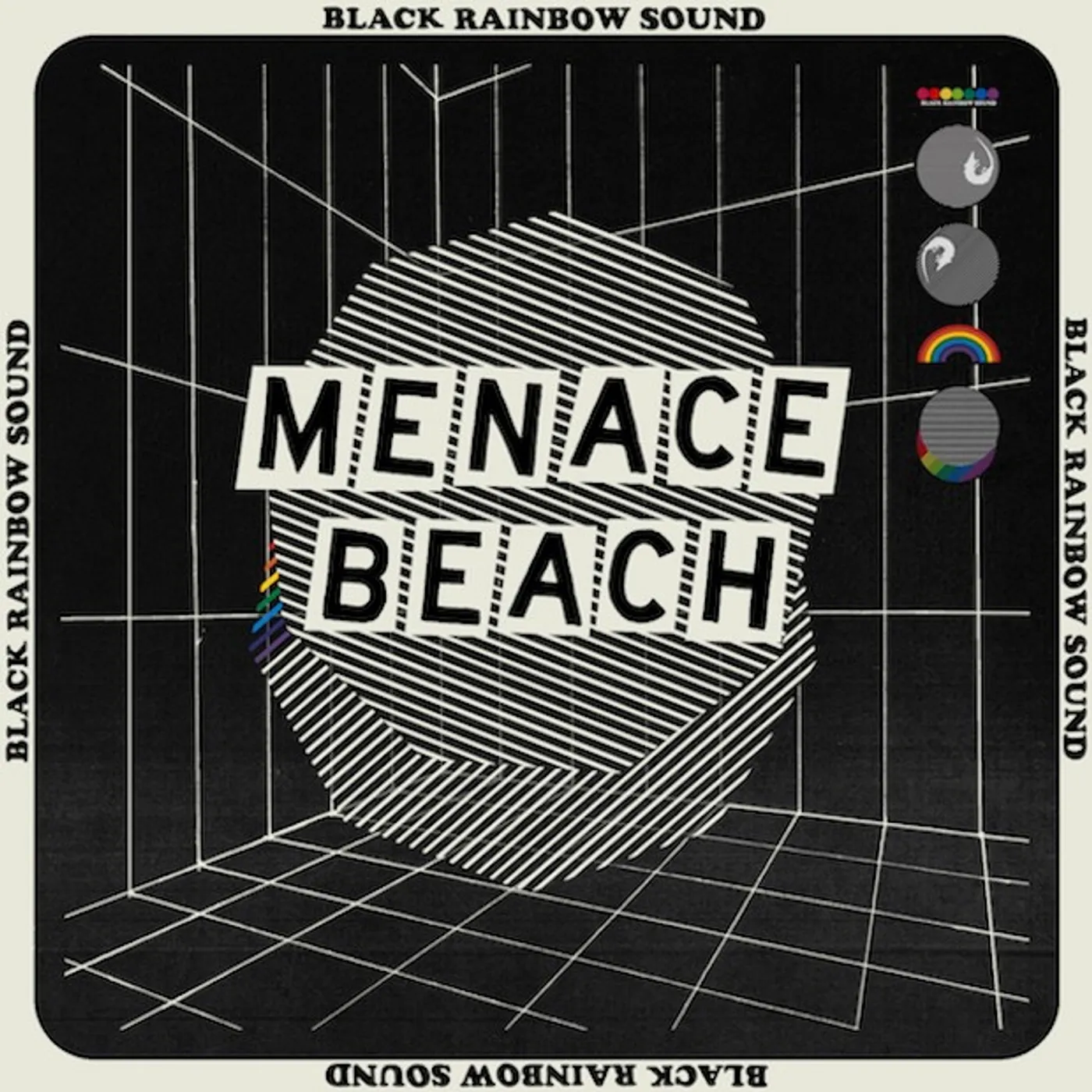 Menace Beach Black Rainbow Sound (White Vinyl) Vinyl Record