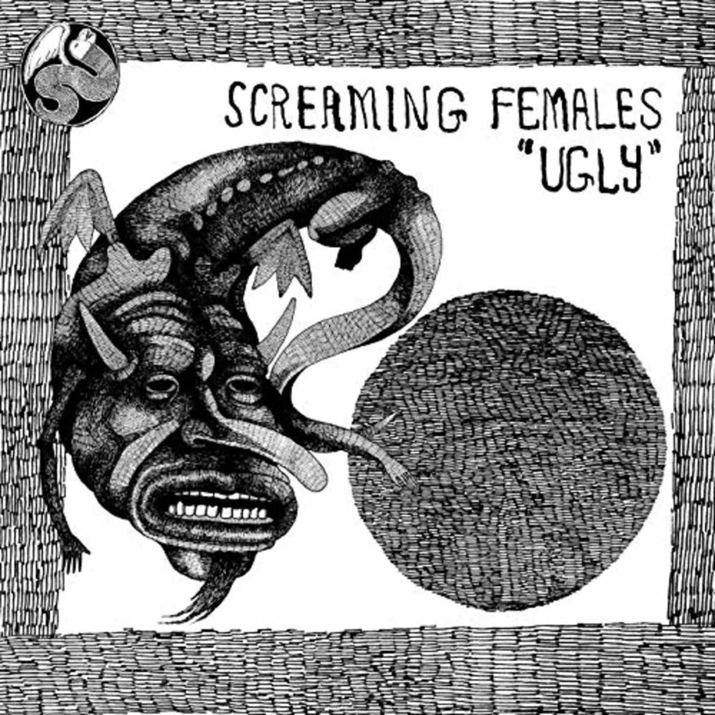 Screaming Females Ugly (limited edition clear w/black splatter vinyl) Vinyl Record