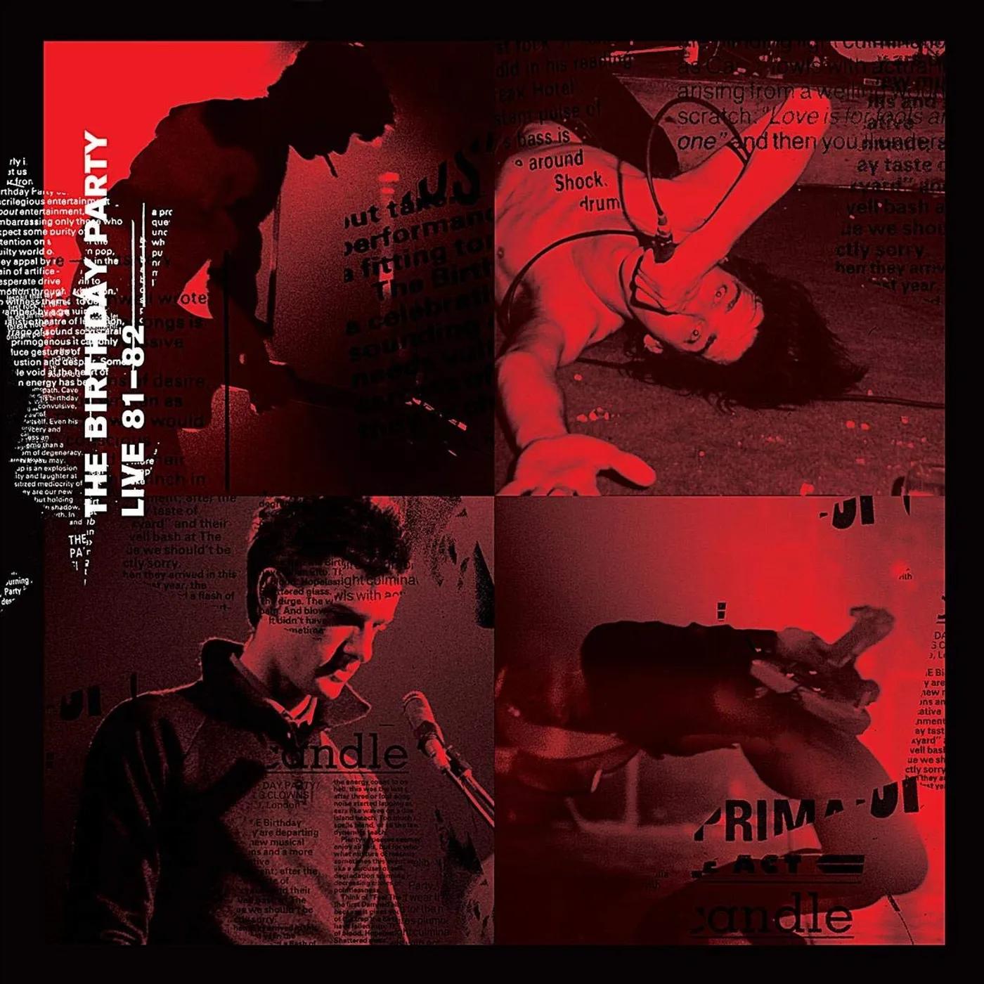 The Birthday Party Live 81 82 Vinyl Record