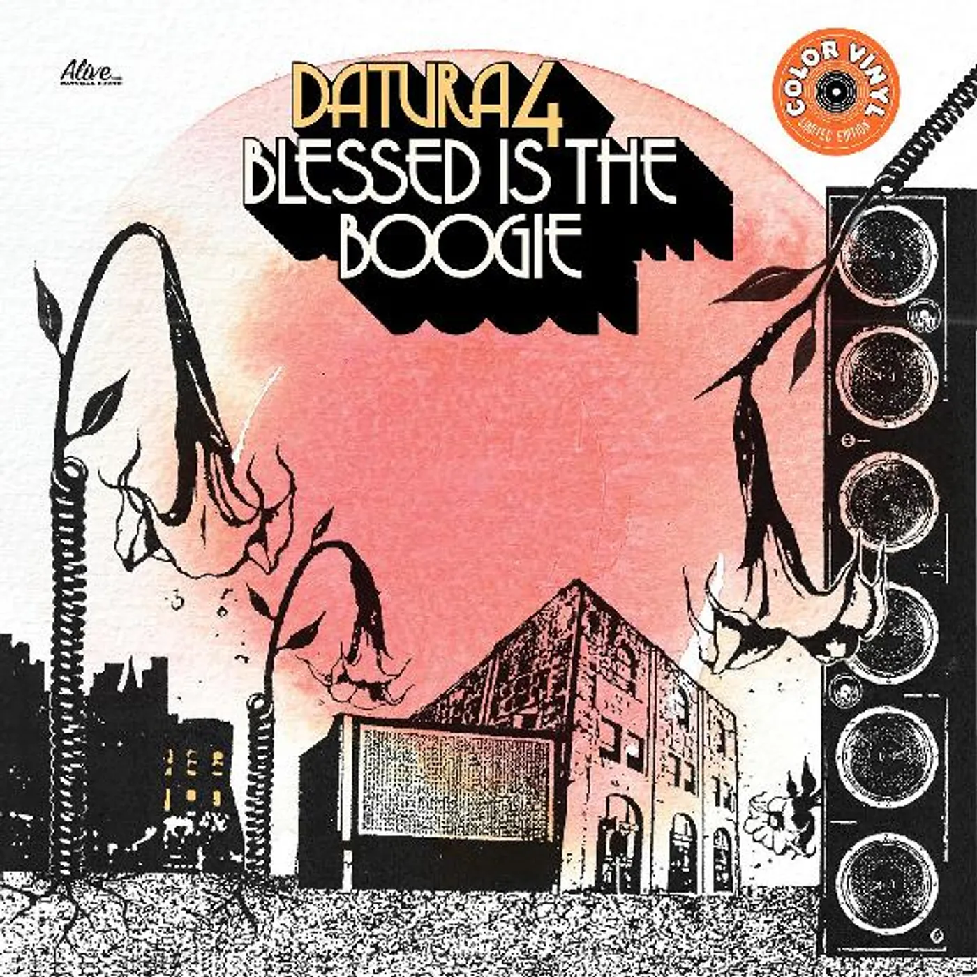 Datura4 BLESSED IS THE BOOGIE (TRANSLUCENT VIOLET VINYL) Vinyl Record