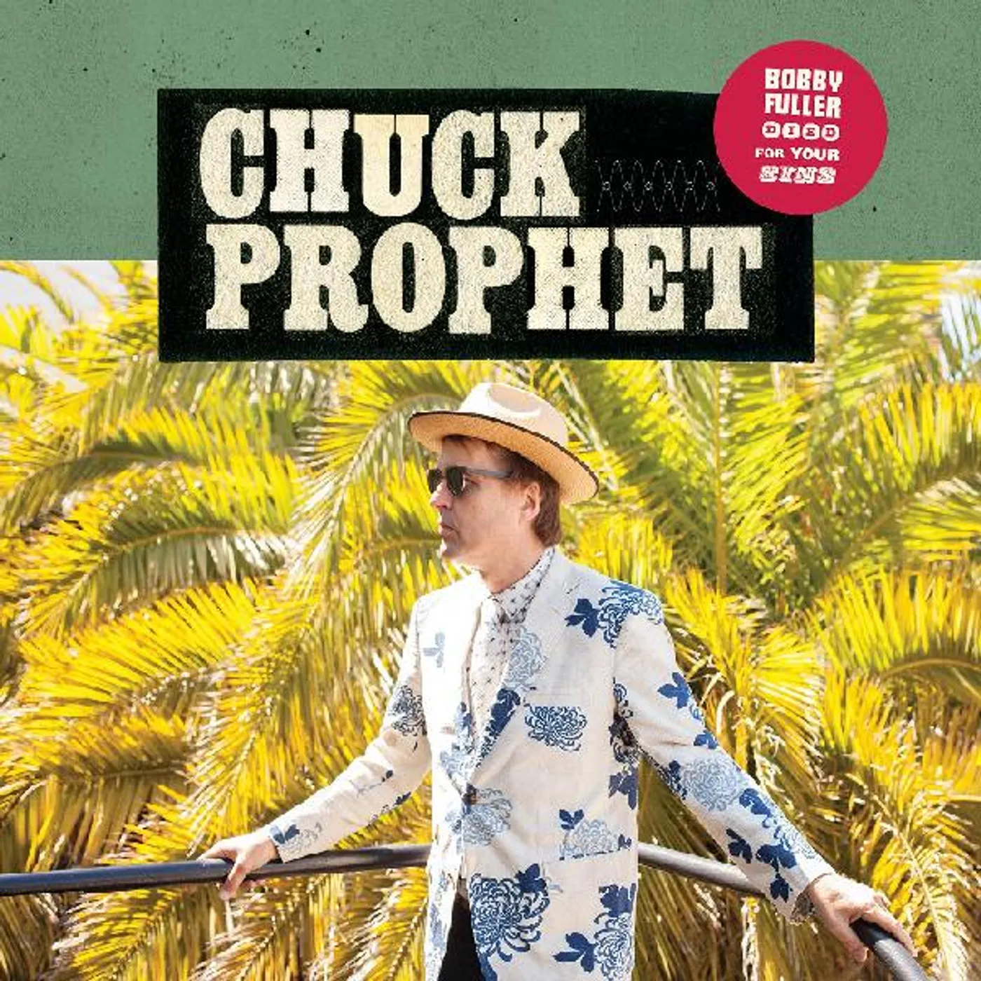 Chuck Prophet BOBBY FULLER DIED FOR YOUR SINS (5TH ANNIVERSARY EDITION) (RED CLOUDY VINYL) Vinyl Record
