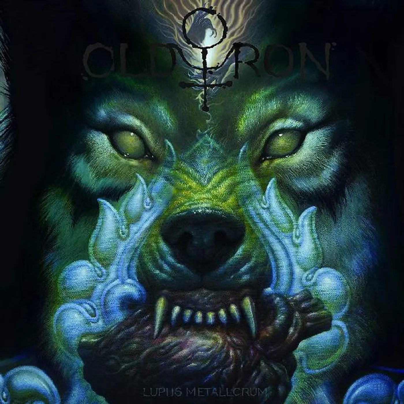 Old Iron LUPUS METALLORUM (CLEAR W/ YELLOW BLUE & GREEN SPLATTER VINYL) Vinyl Record