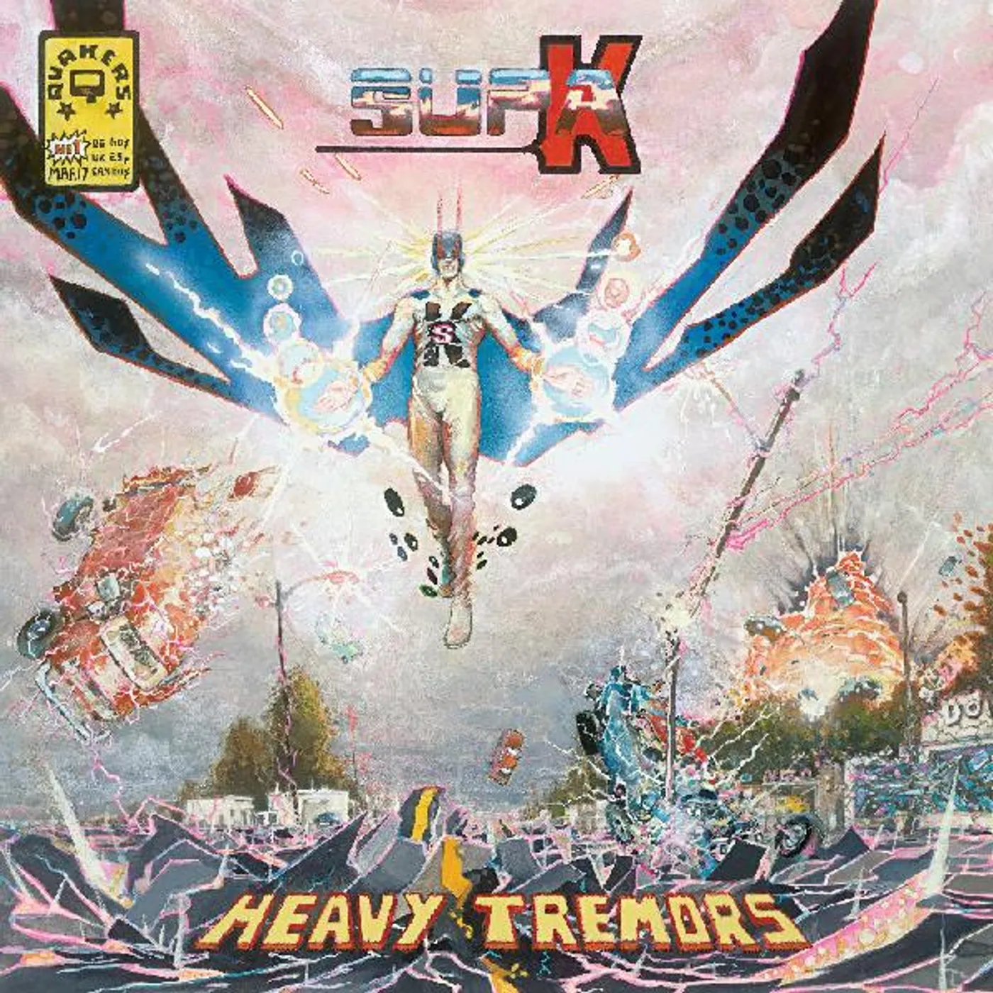 Quakers SUPA K: HEAVY TREMORS (2LP) Vinyl Record