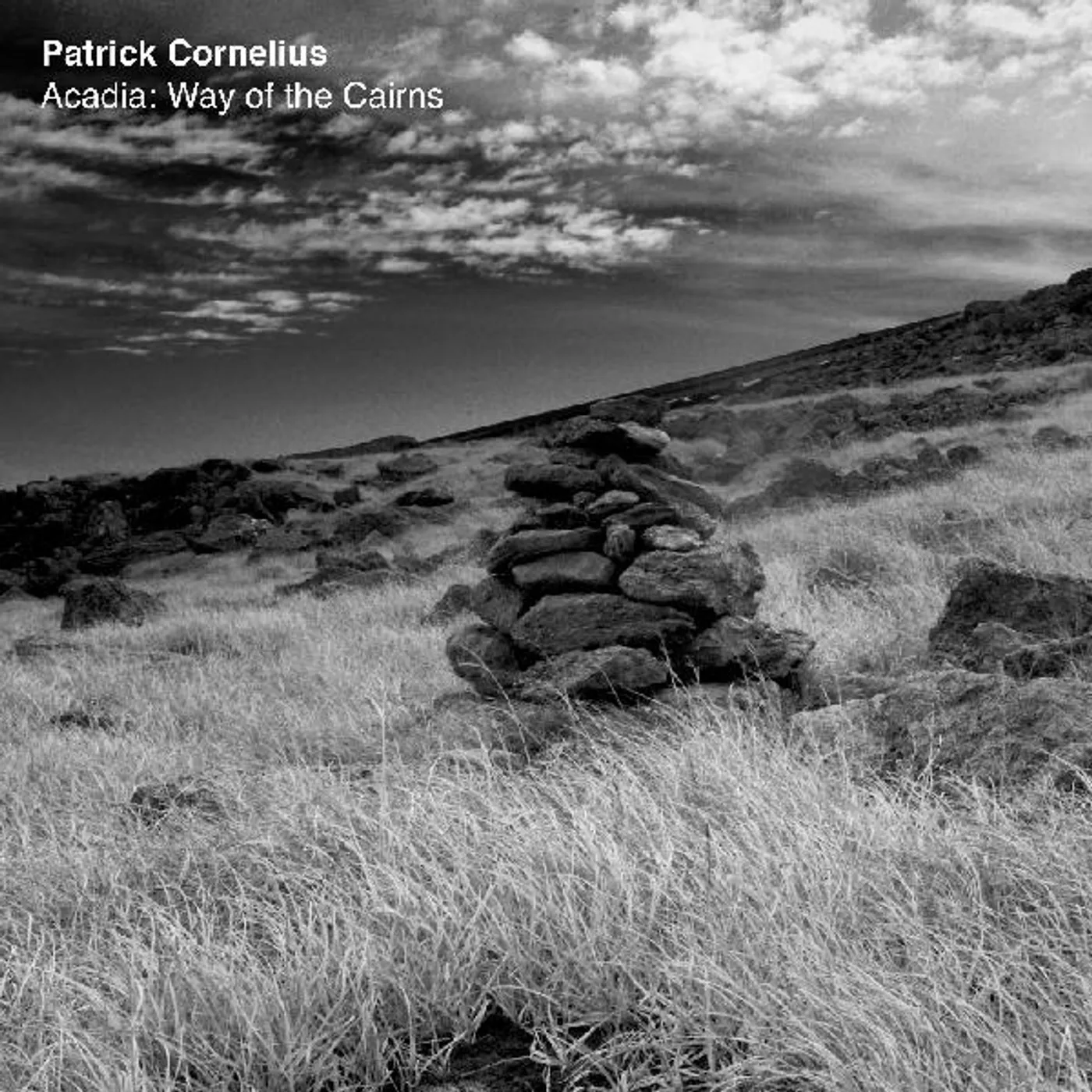 Patrick Cornelius ACADIA: WAY OF THE CAIRNS (2LP/WHITE & BLACK VINYL) Vinyl Record
