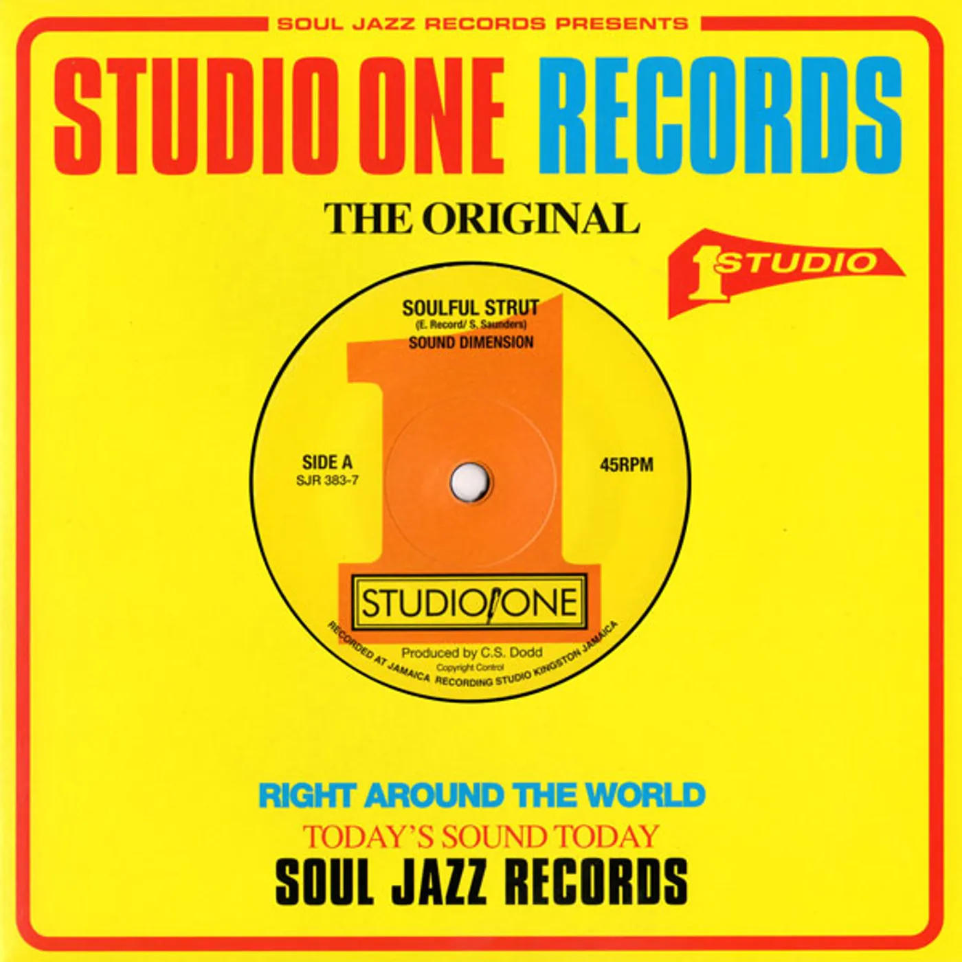 Sound Dimension Soulful Strut / Time Is Tight Vinyl Record