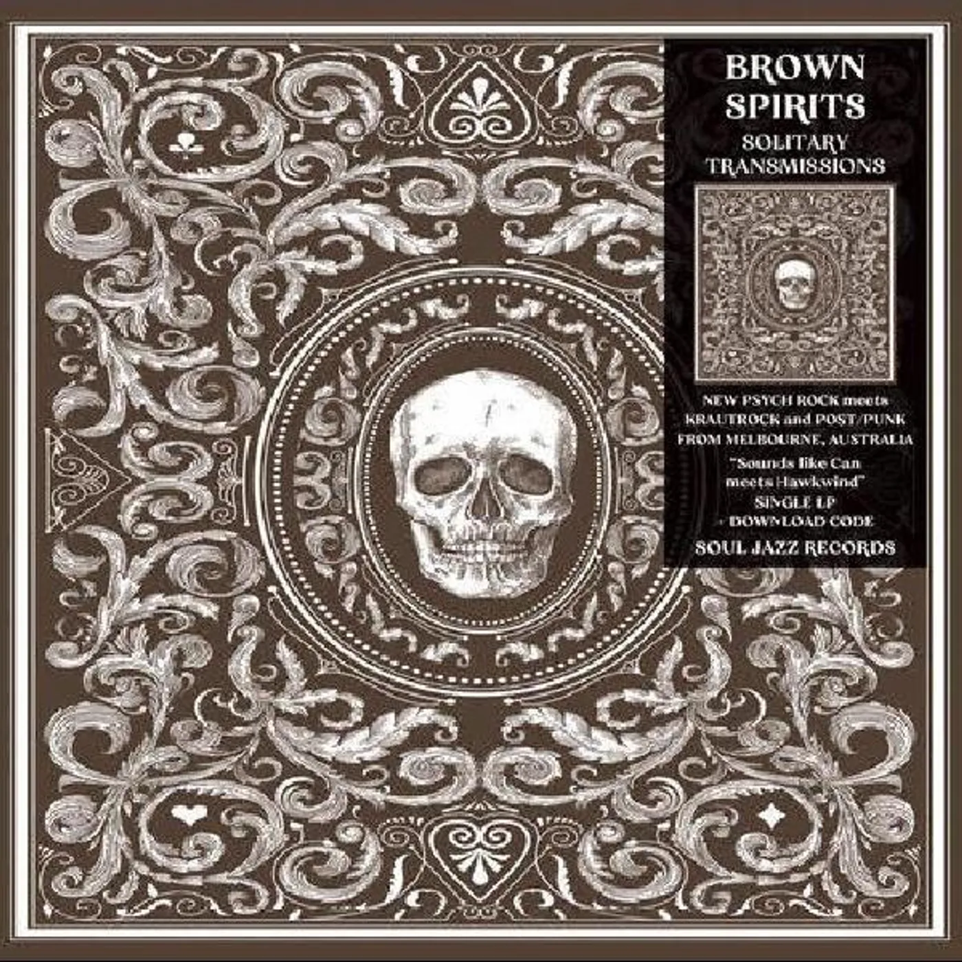 Brown Spirits Solitary Transmissions Vinyl Record