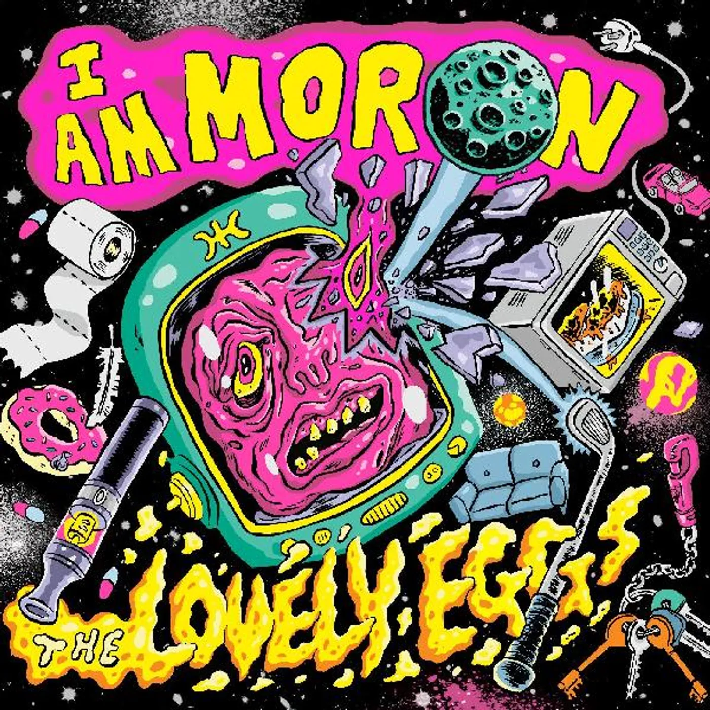 The Lovely Eggs I Am Moron (Color Vinyl) Vinyl Record
