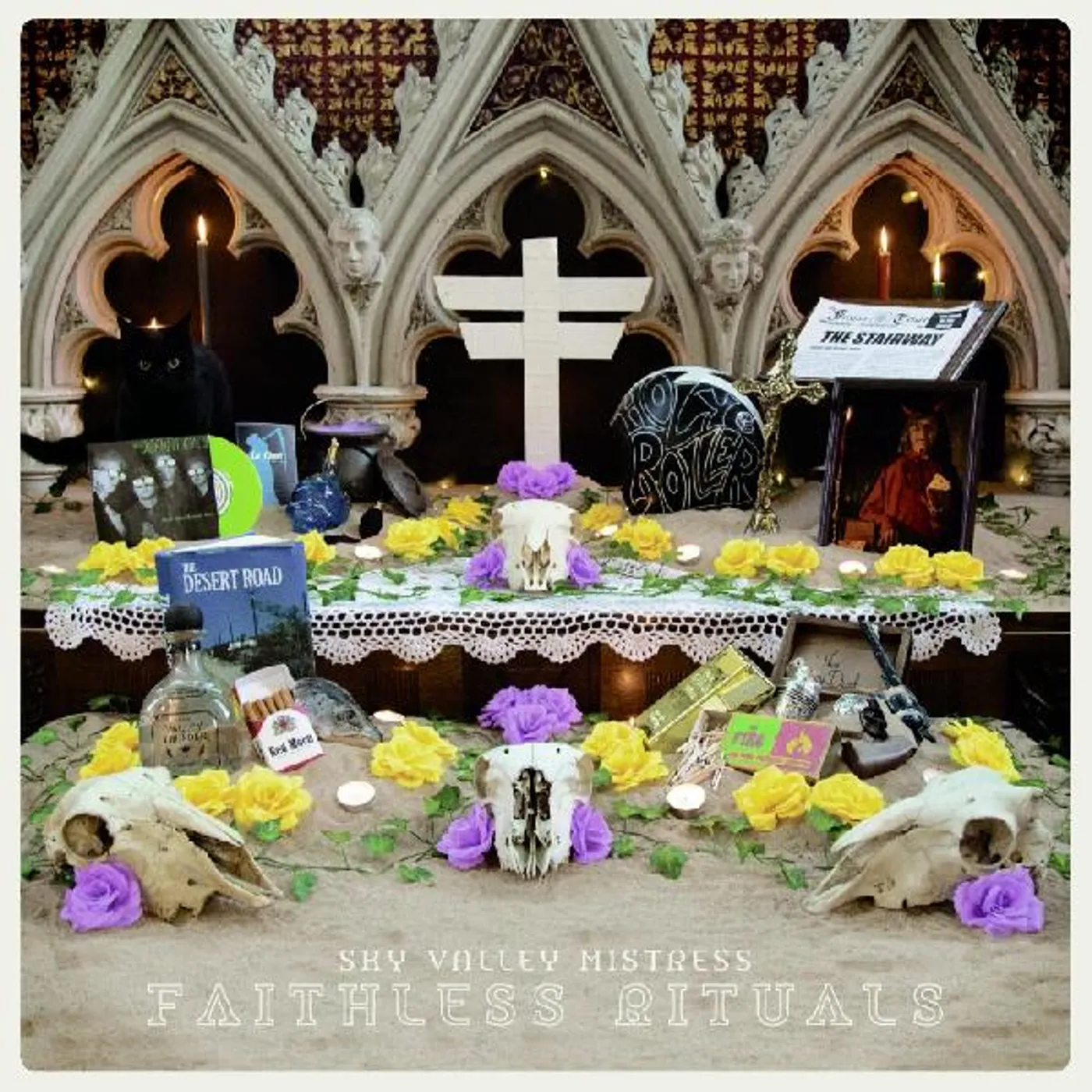 Sky Valley Mistress Faithless Rituals (Green Vinyl) Vinyl Record
