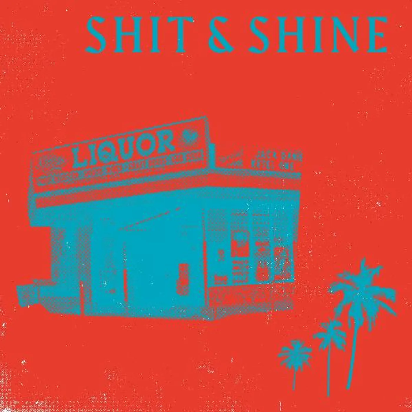 Shit And Shine Malibu Liquor Store (Red/Blue Swirl Viny Vinyl Record