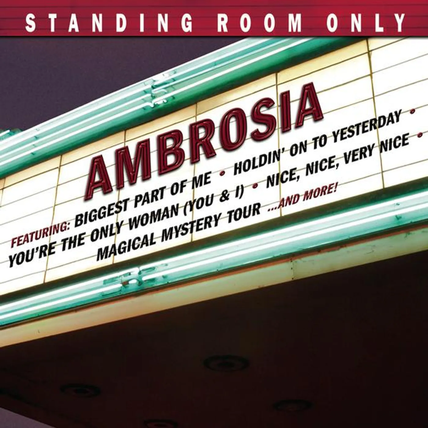 Ambrosia(@) STANDING ROOM ONLY CD