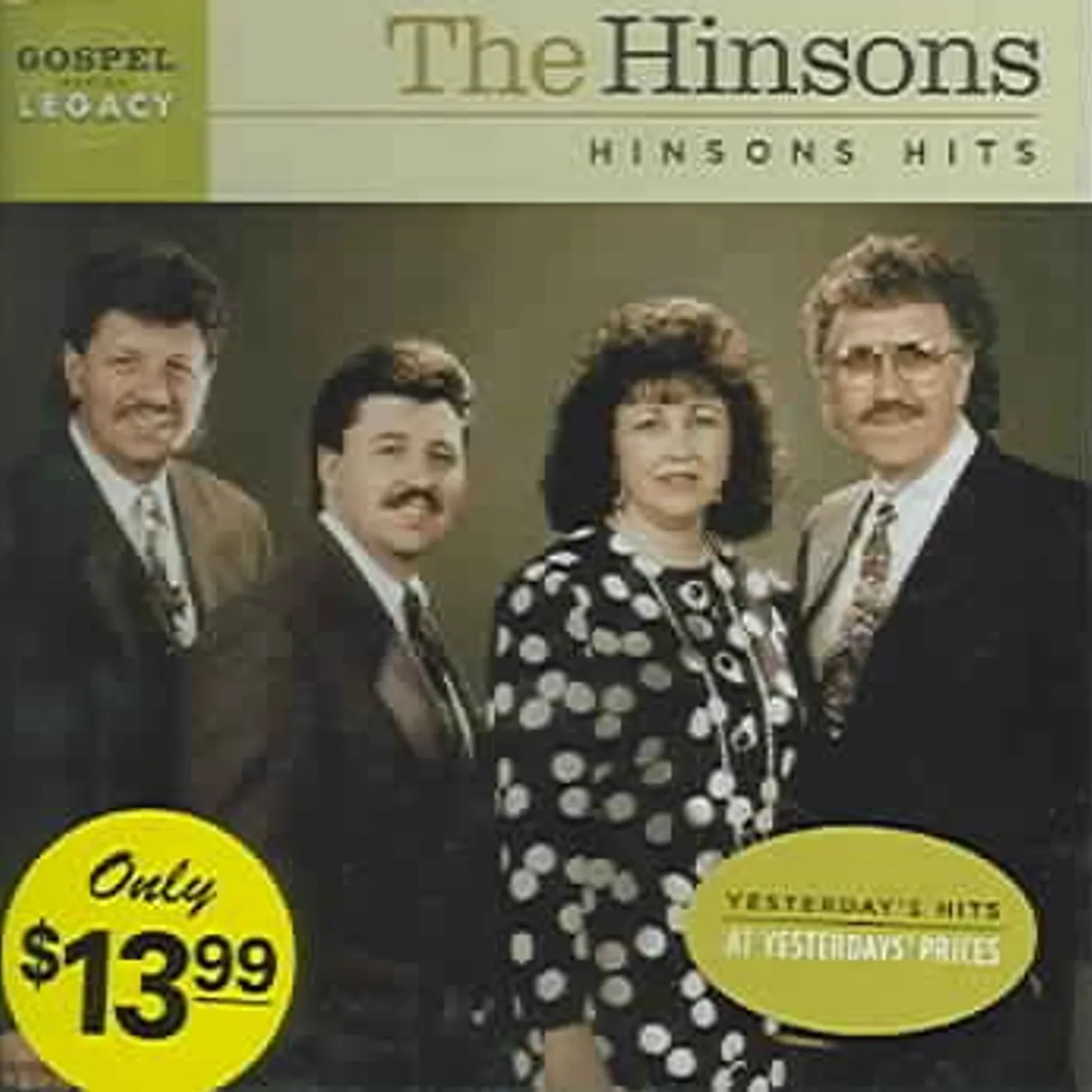 Hinsons Hinson Hits: Gospel Legacy Series CD