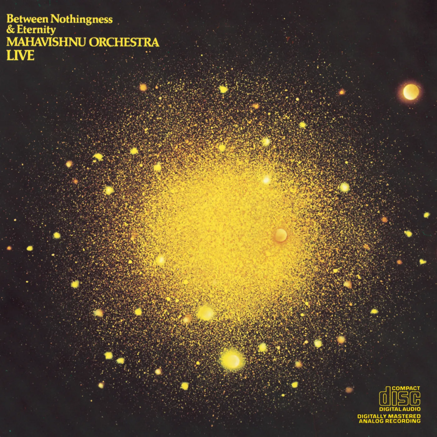 Mahavishnu Orchestra BETWEEN NOTHINGNESS & ETERNITY CD