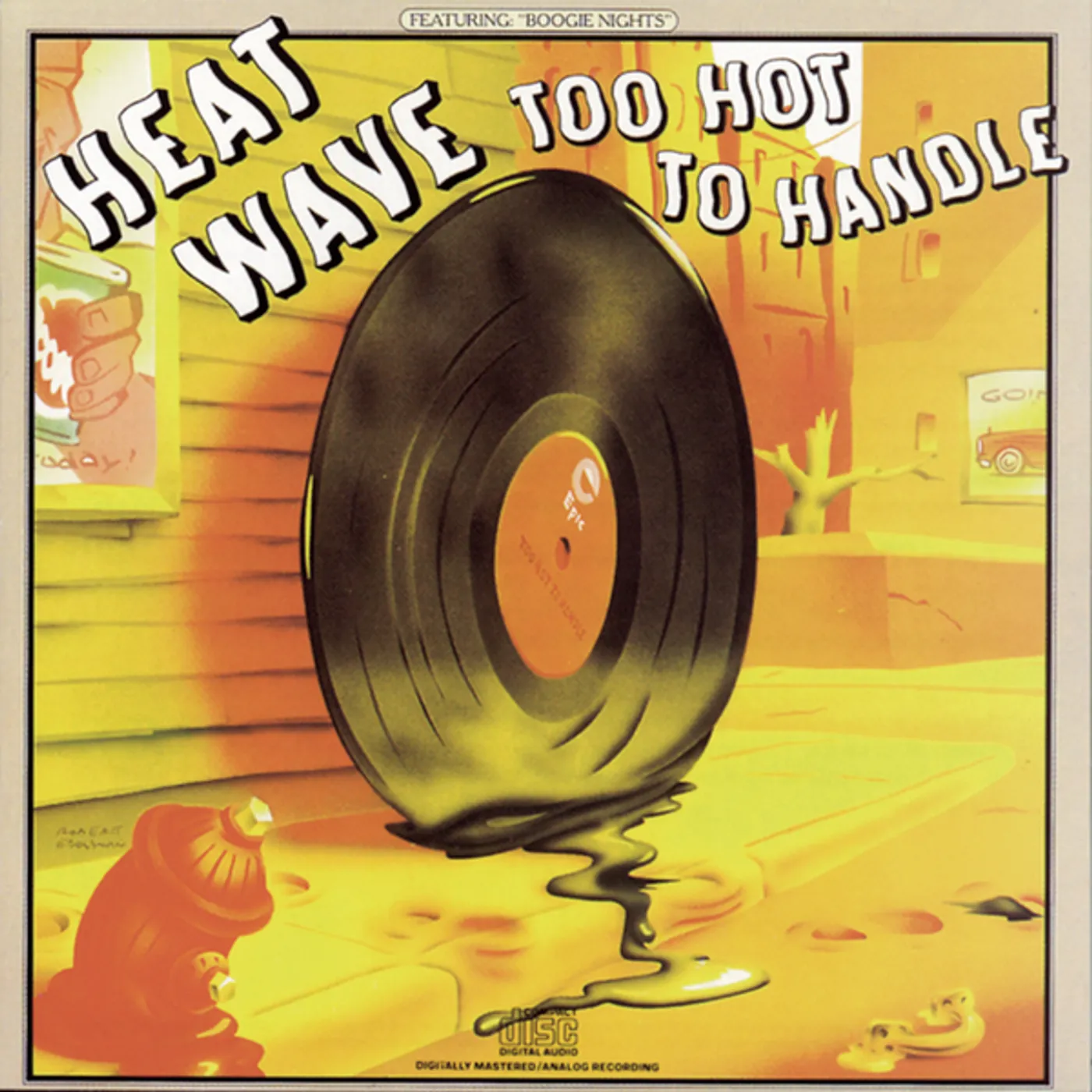 Heatwave TOO HOT TO HANDLE CD
