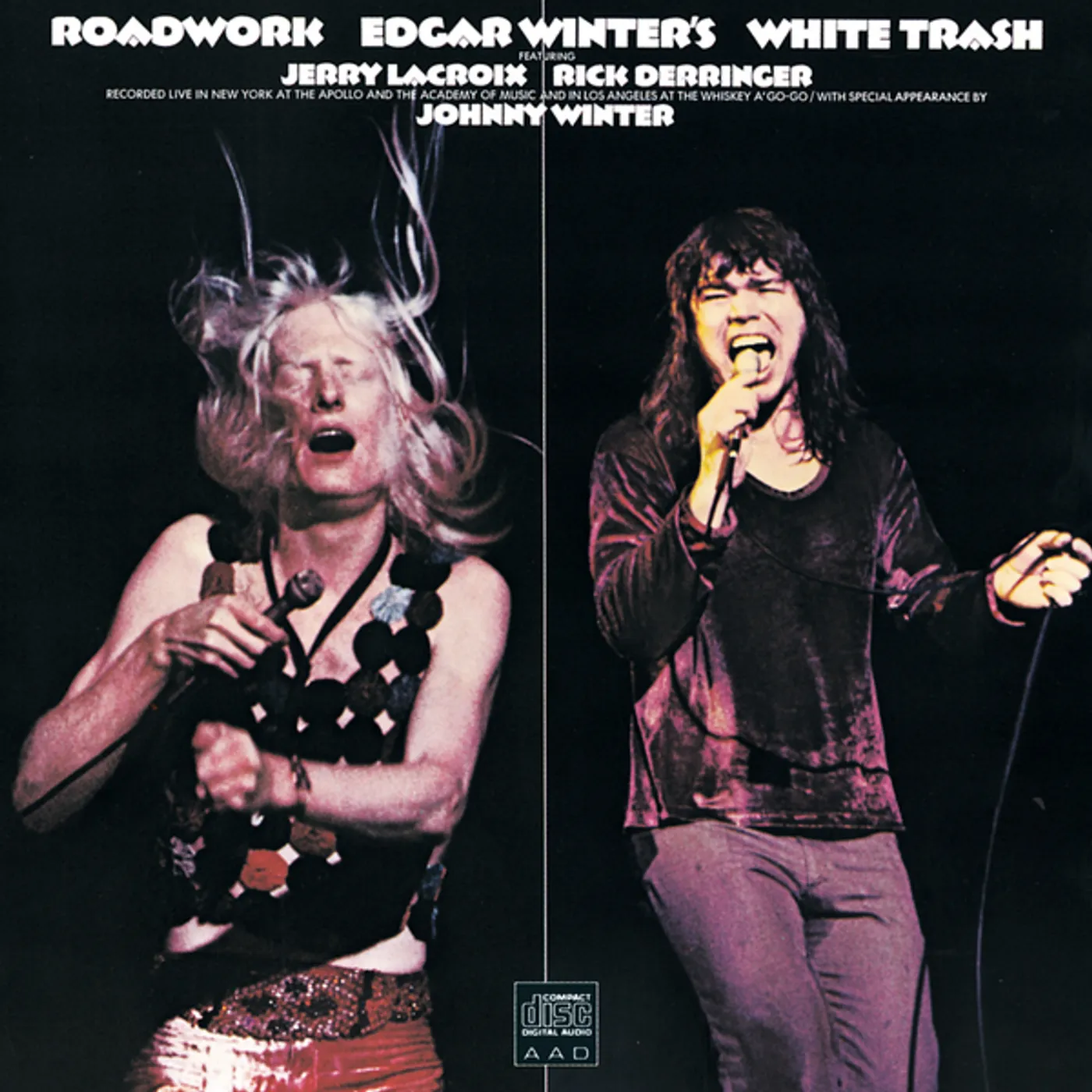 Edgar Winter ROADWORK CD