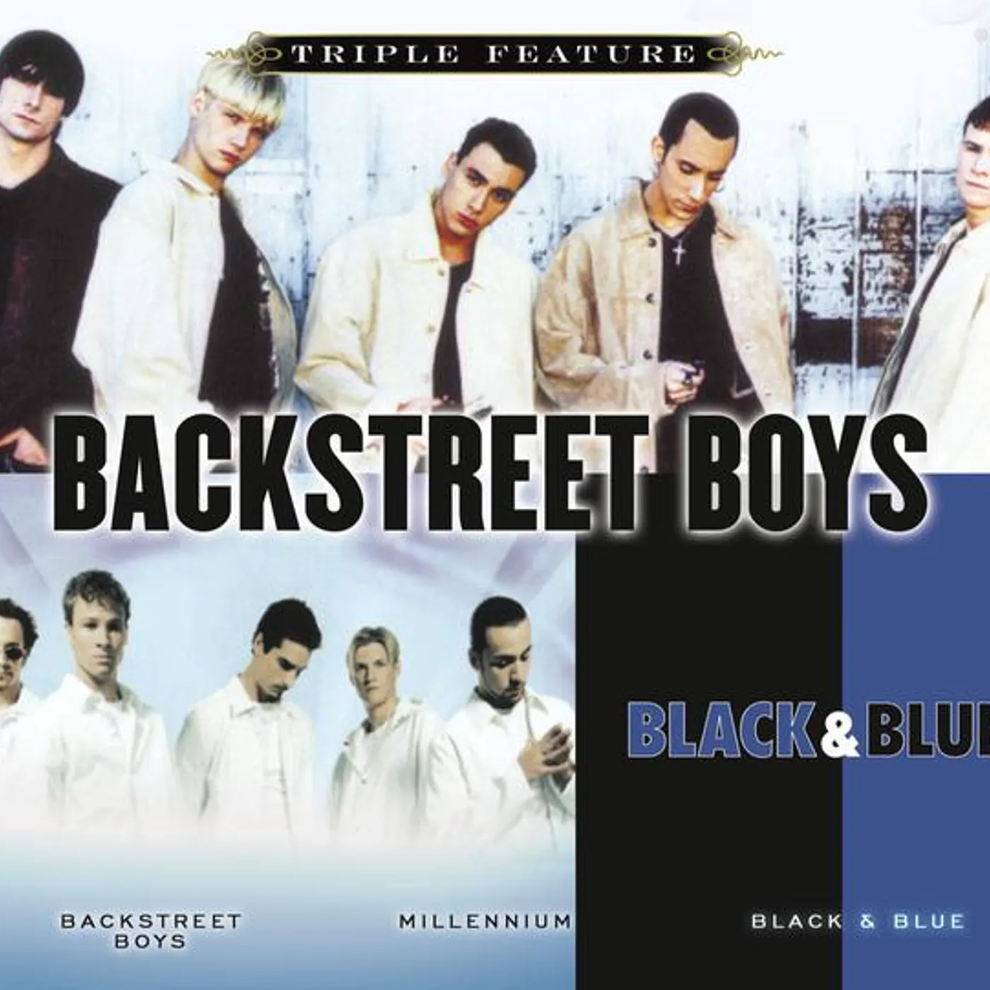 Backstreet Boys BACKSTREET'S BACK / MILLENNIUM / BLACK & BLUE CD
