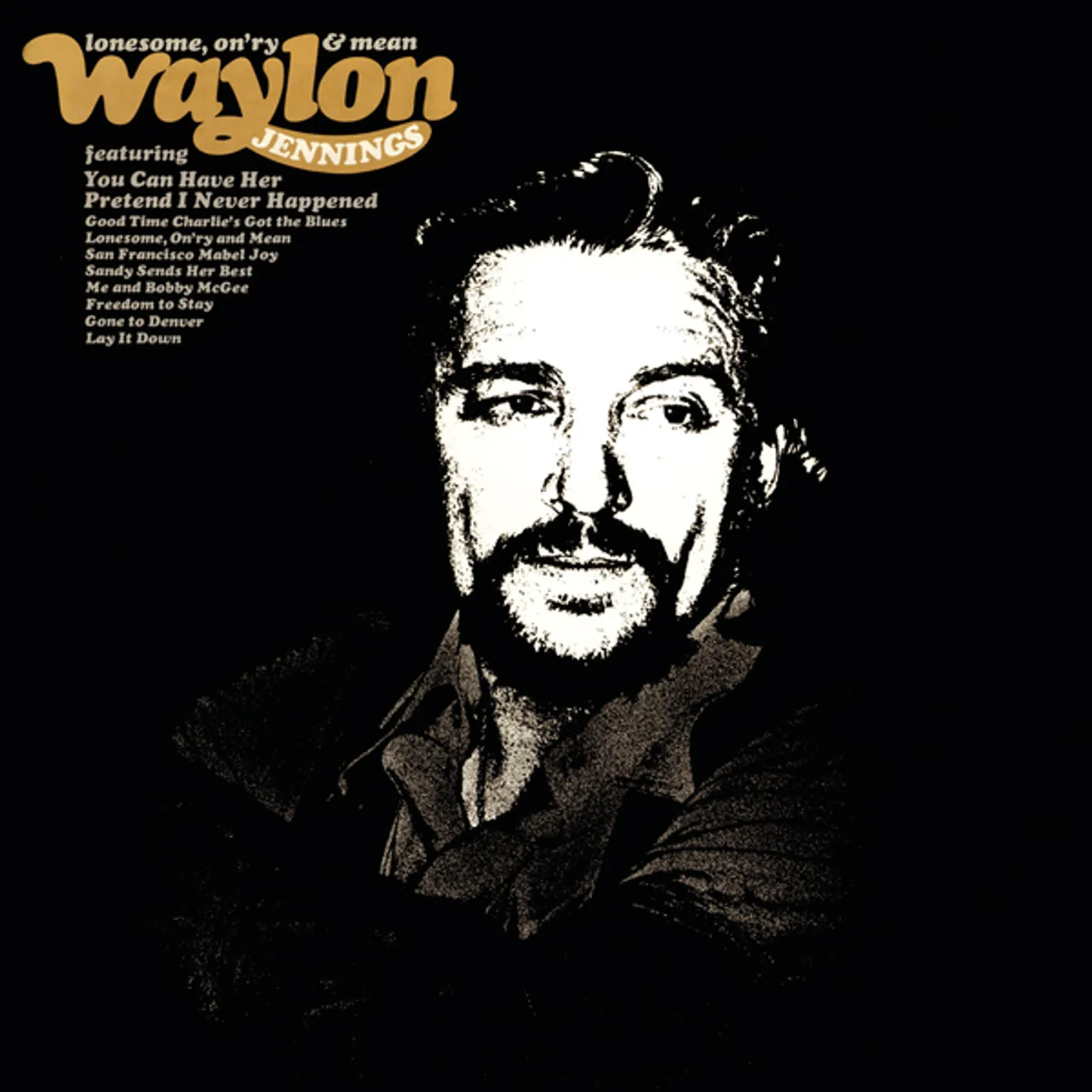 Waylon Jennings LONESOME ON'RY & MEAN CD