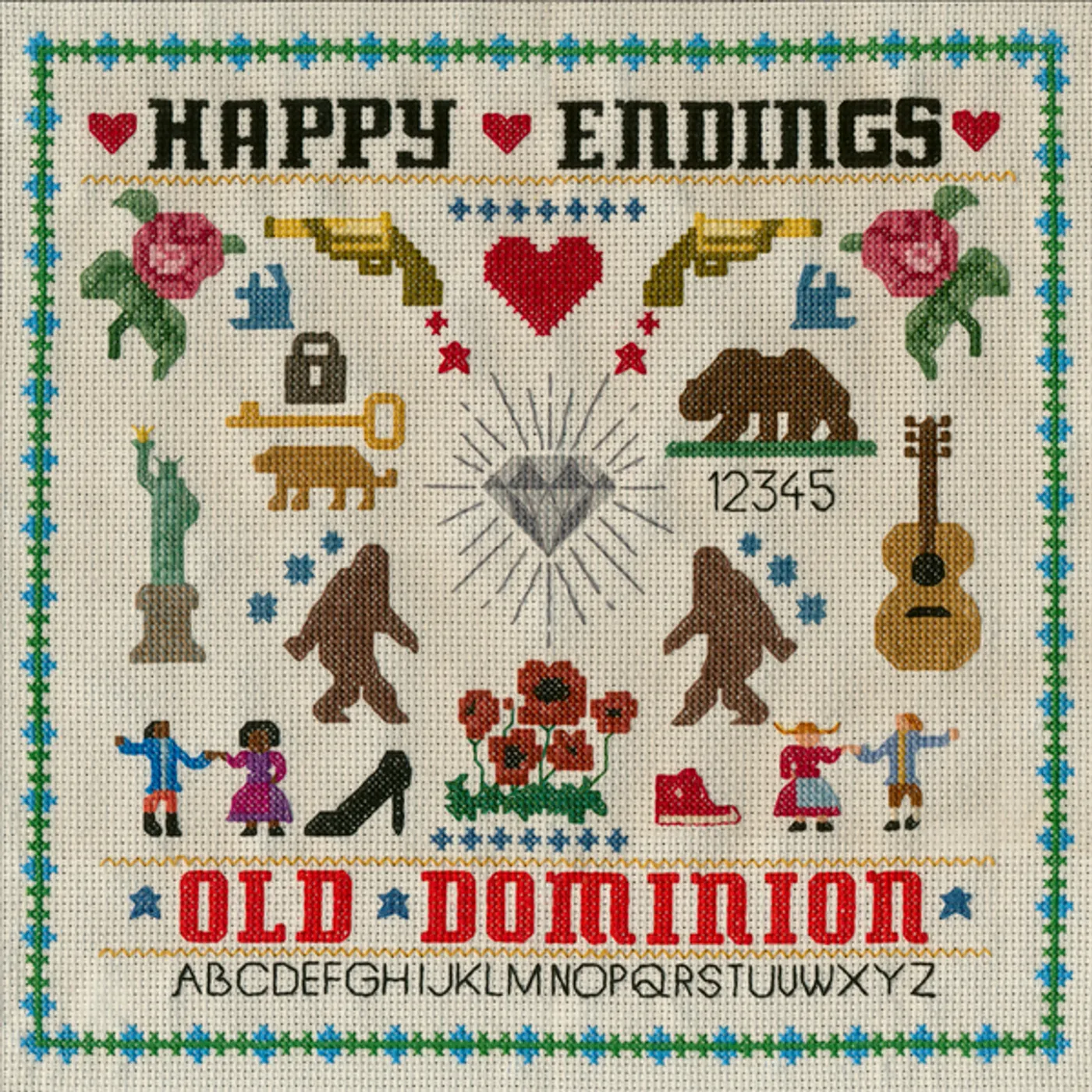 Old Dominion HAPPY ENDINGS (140G) Vinyl Record