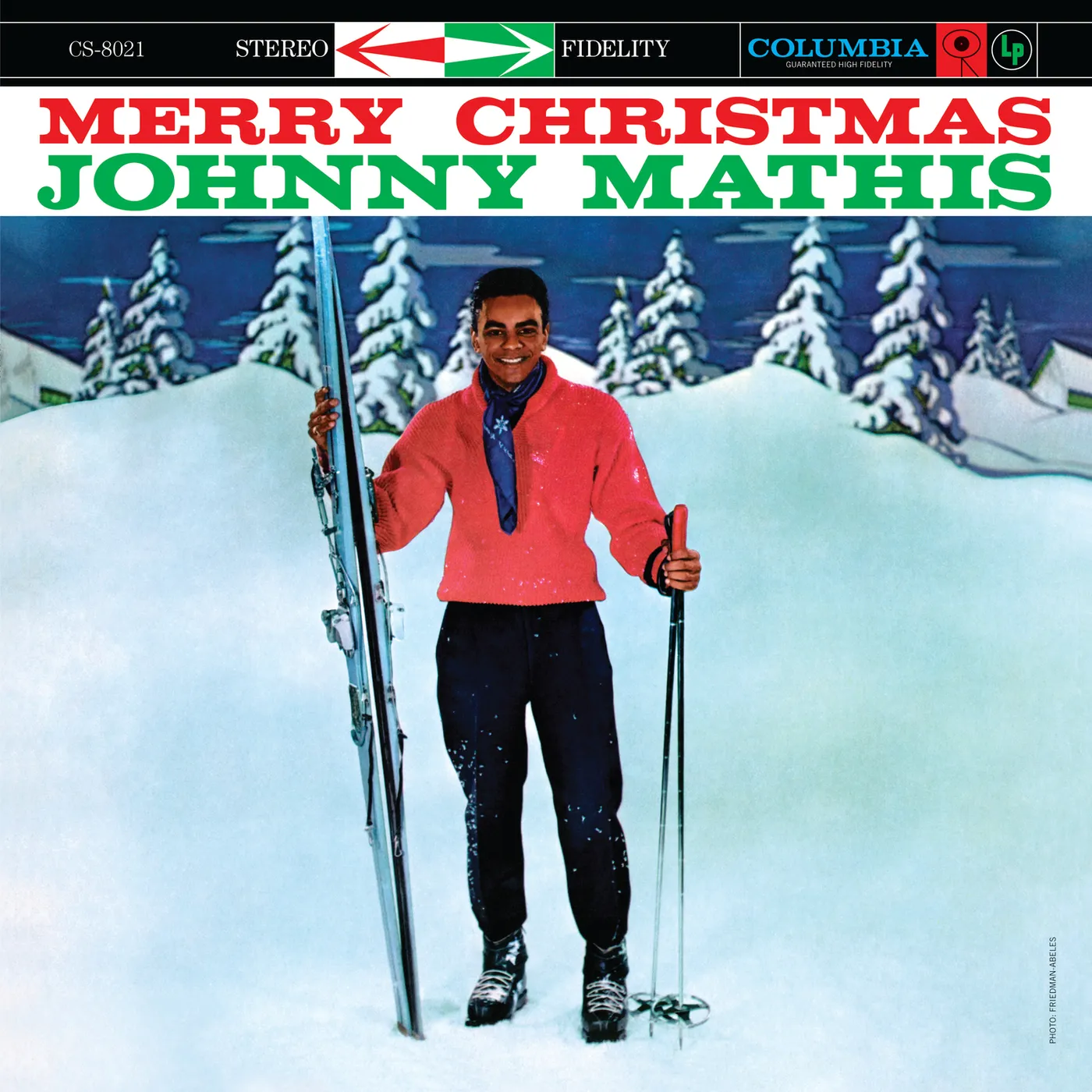Johnny Mathis Merry Christmas Vinyl Record