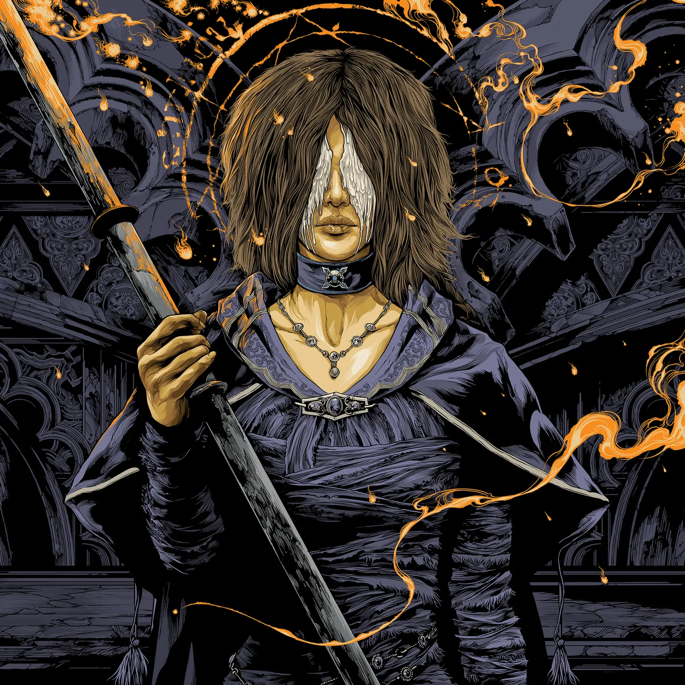 Shunsuke Kida DEMON’S SOULS Original Soundtrack (GOLD VINYL/2LP) Vinyl Record